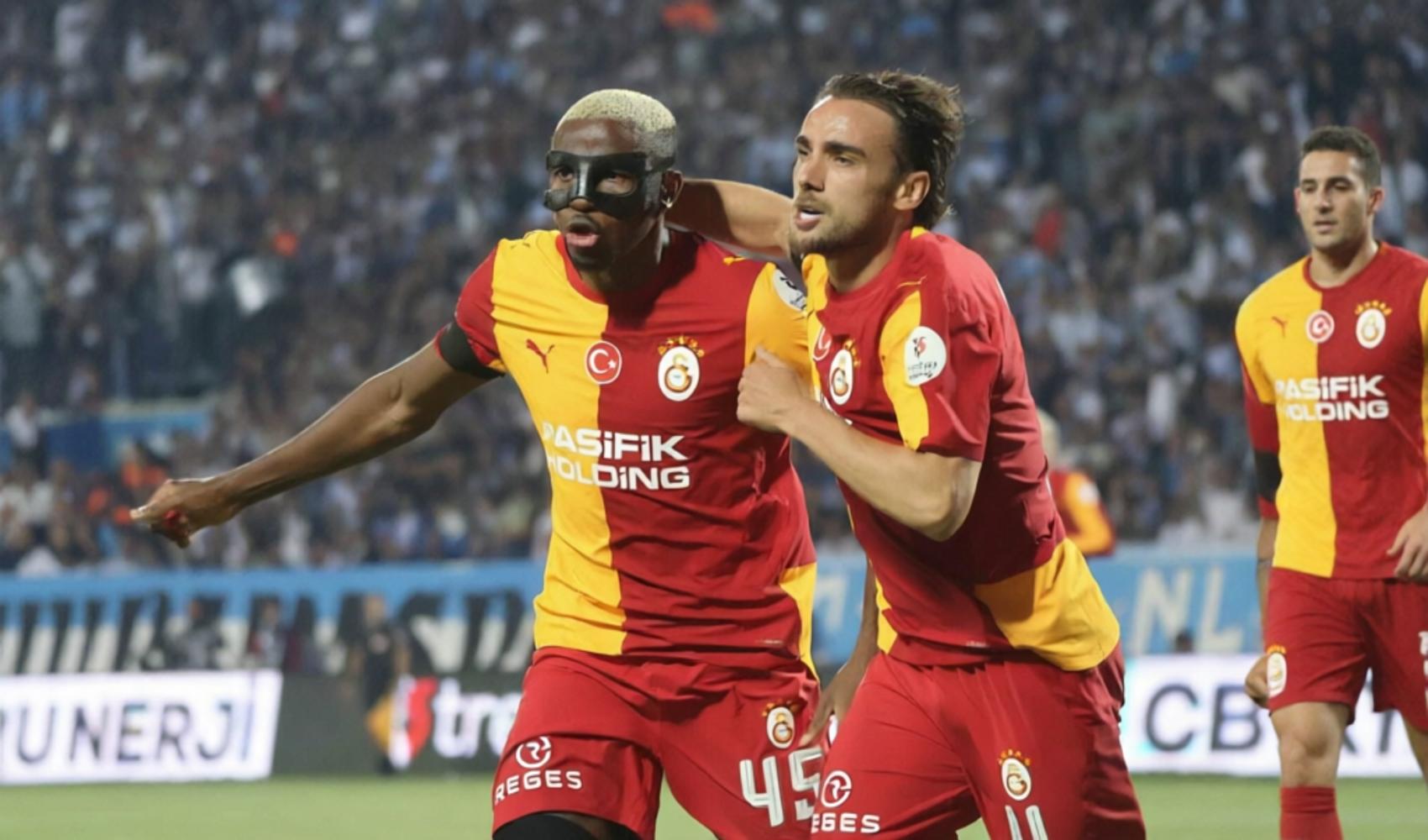 Galatasaray, Erzurumspor deplasmanında ilk yarıyı 3-0 önde kapattı