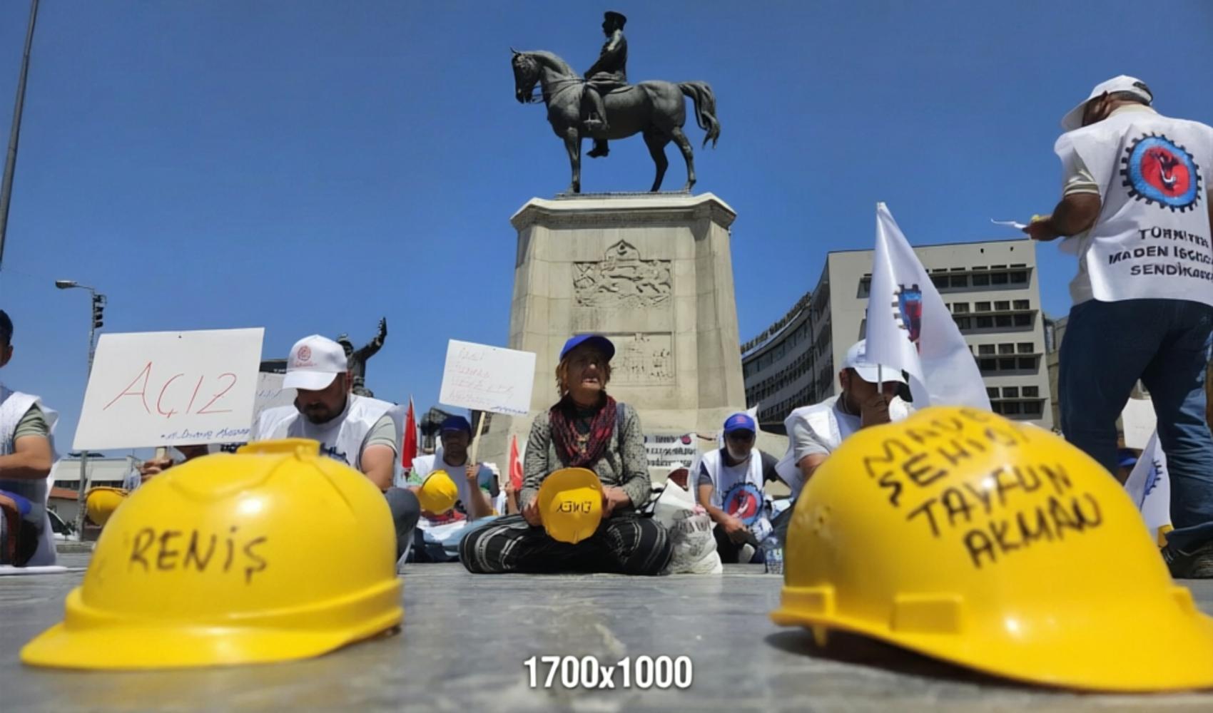Emekli sendikalarından Ankara’da hak arayan madencilere destek: ‘Alacaklar derhal ödensin’