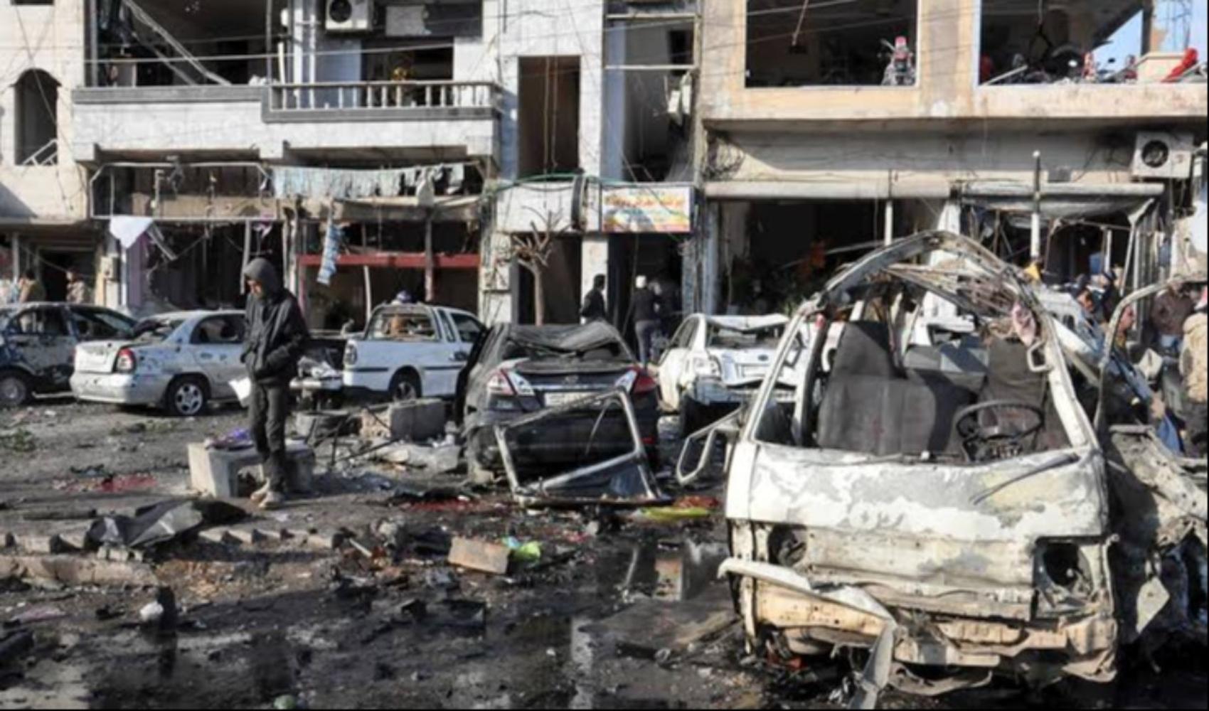 Suriye'nin Humus ilinde patlama: Hurda çuvalındaki patlayıcı infilak etti, 1 kişi öldü