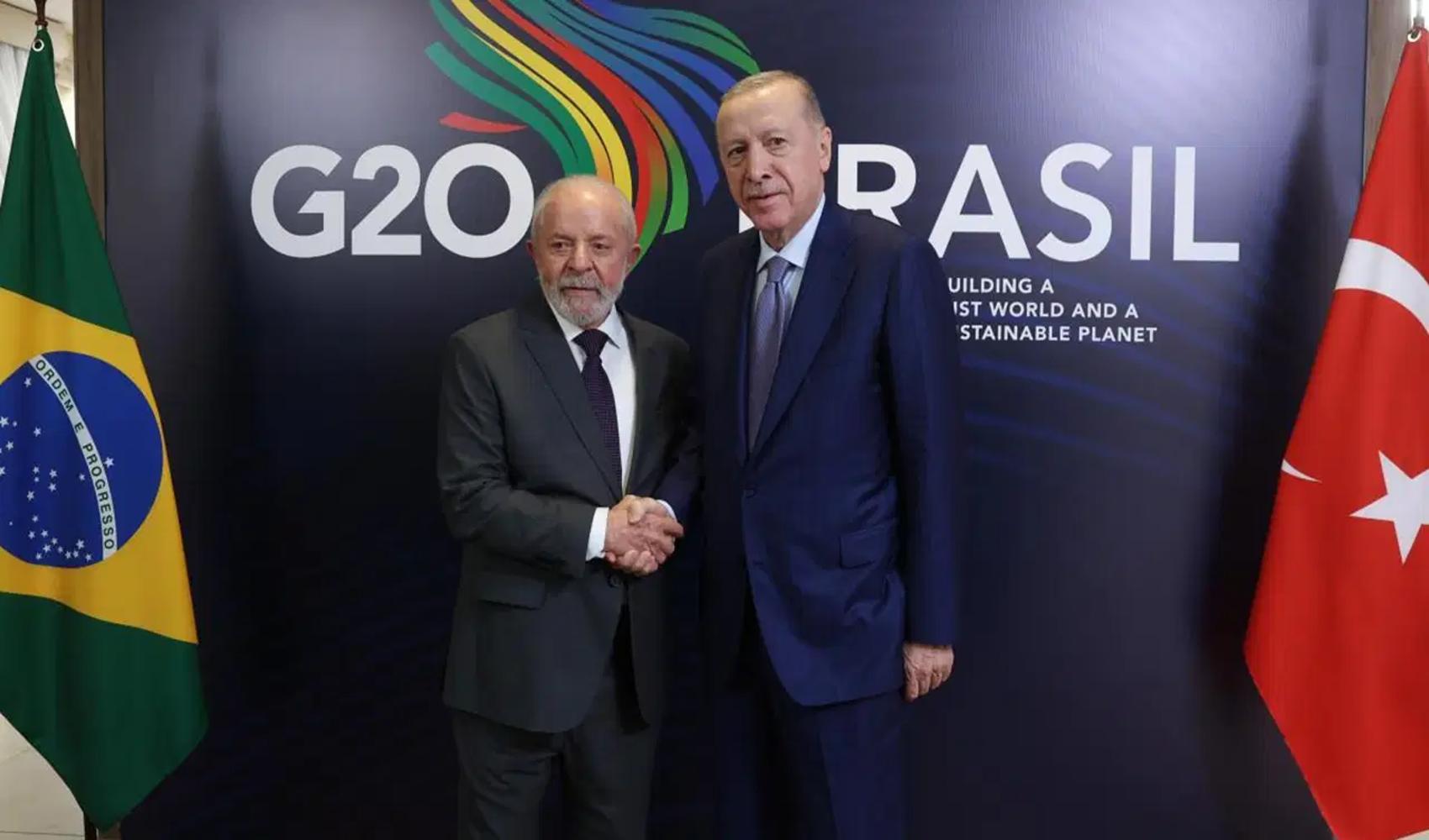 Erdoğan, Brezilya Devlet Başkanı Lula da Silva ile telefon görüşmesi yaptı