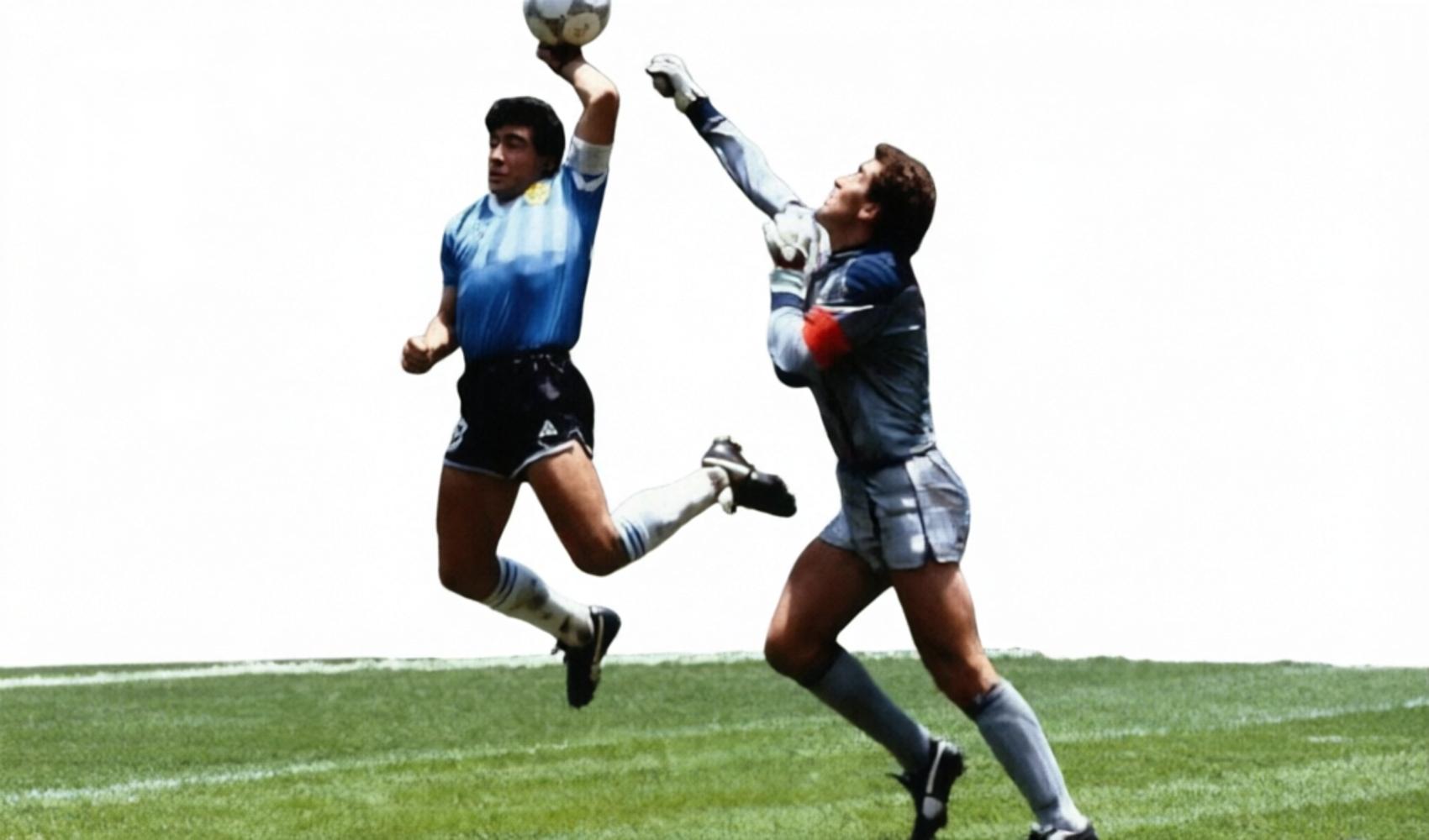Ball from Maradona’s ‘Hand of God’ goal sold at auction for $3.35 million