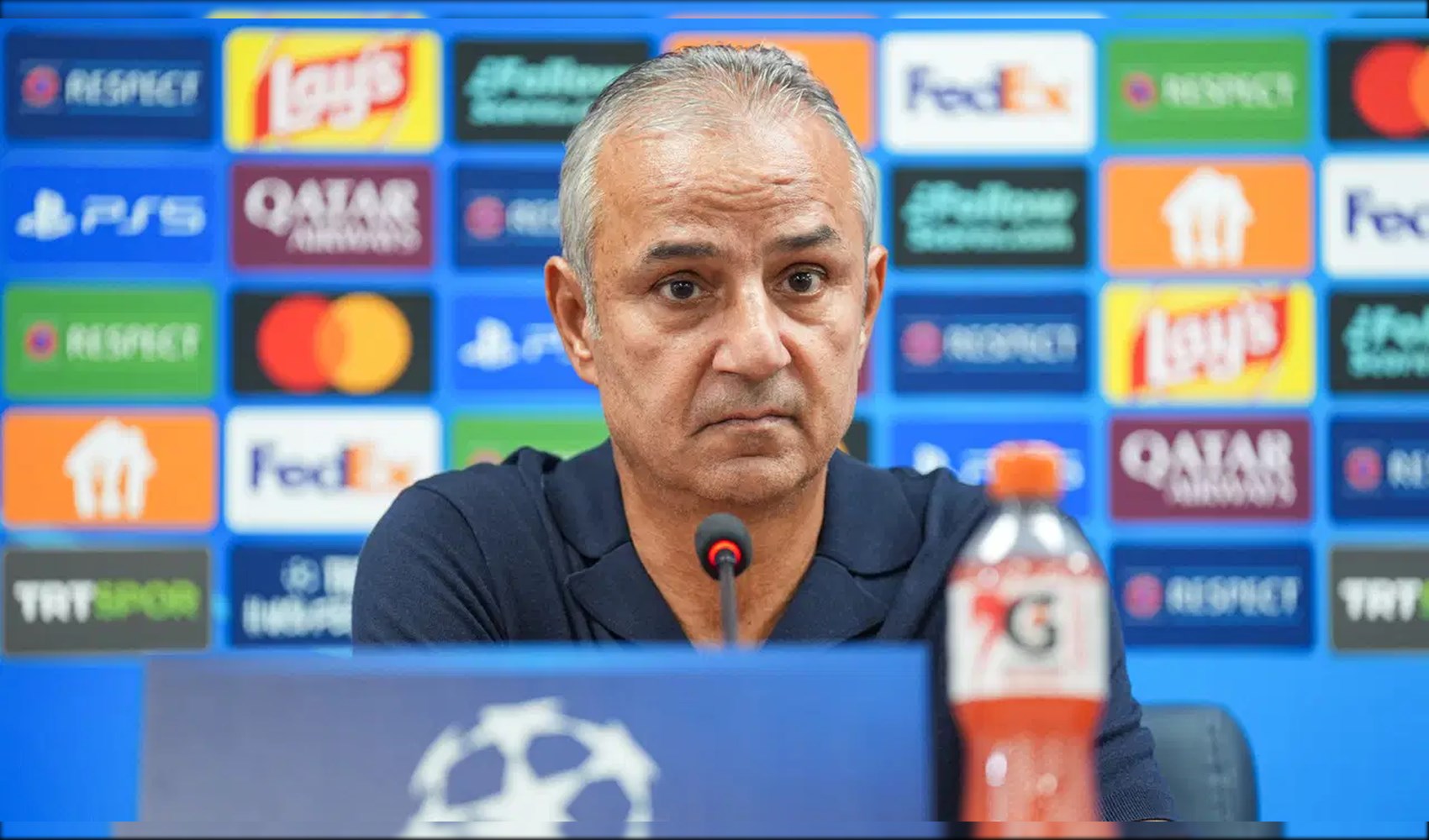 İsmail Kartal, Lyon karşılaşması öncesi TFF'ye tepki gösterdi