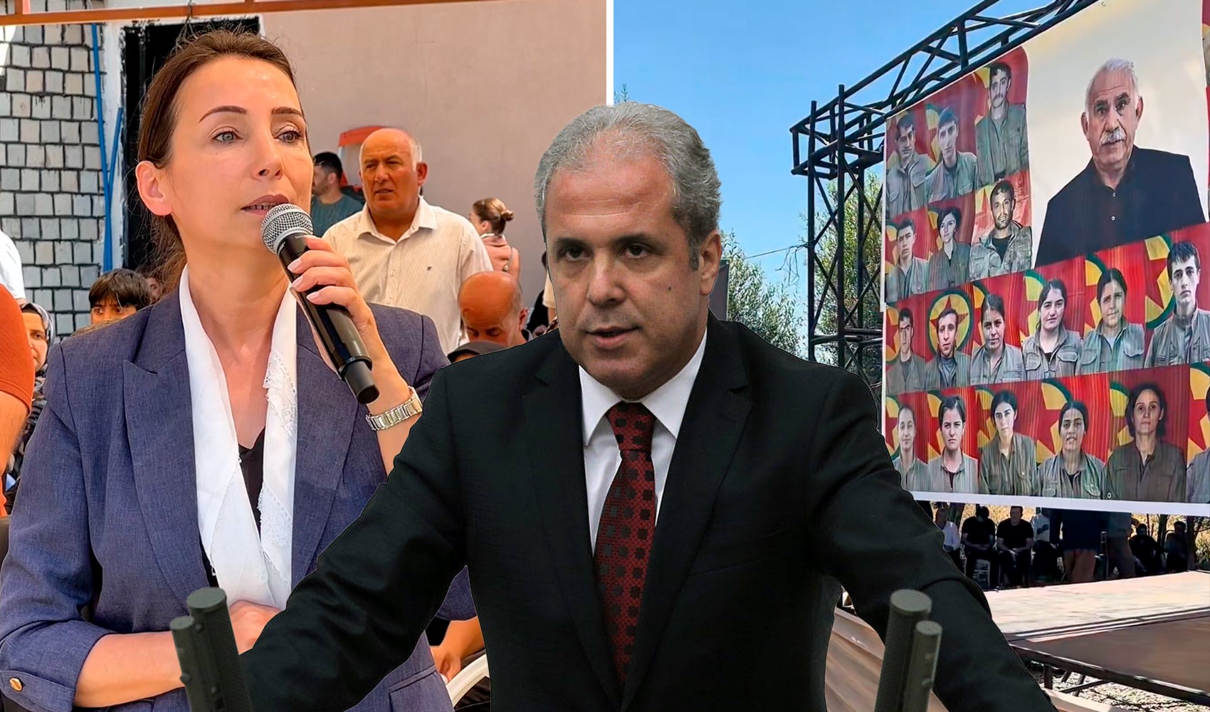 Hakkari'de PKK'lı teröristler için taziye düzenlendi: Şamil Tayyar'dan DEM'e tepki geldi