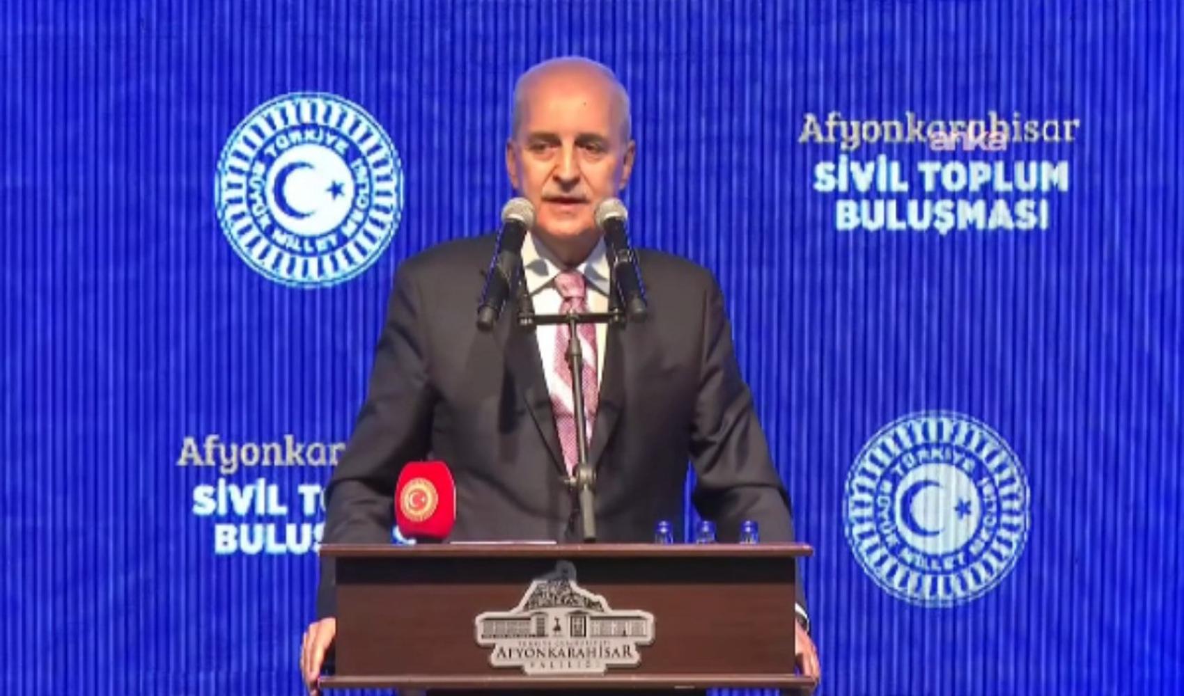 Kurtulmuş’tan ‘Terörsüz Türkiye’ açıklaması: 'Silahların kısa sürede teslim edilmesini bekliyoruz'