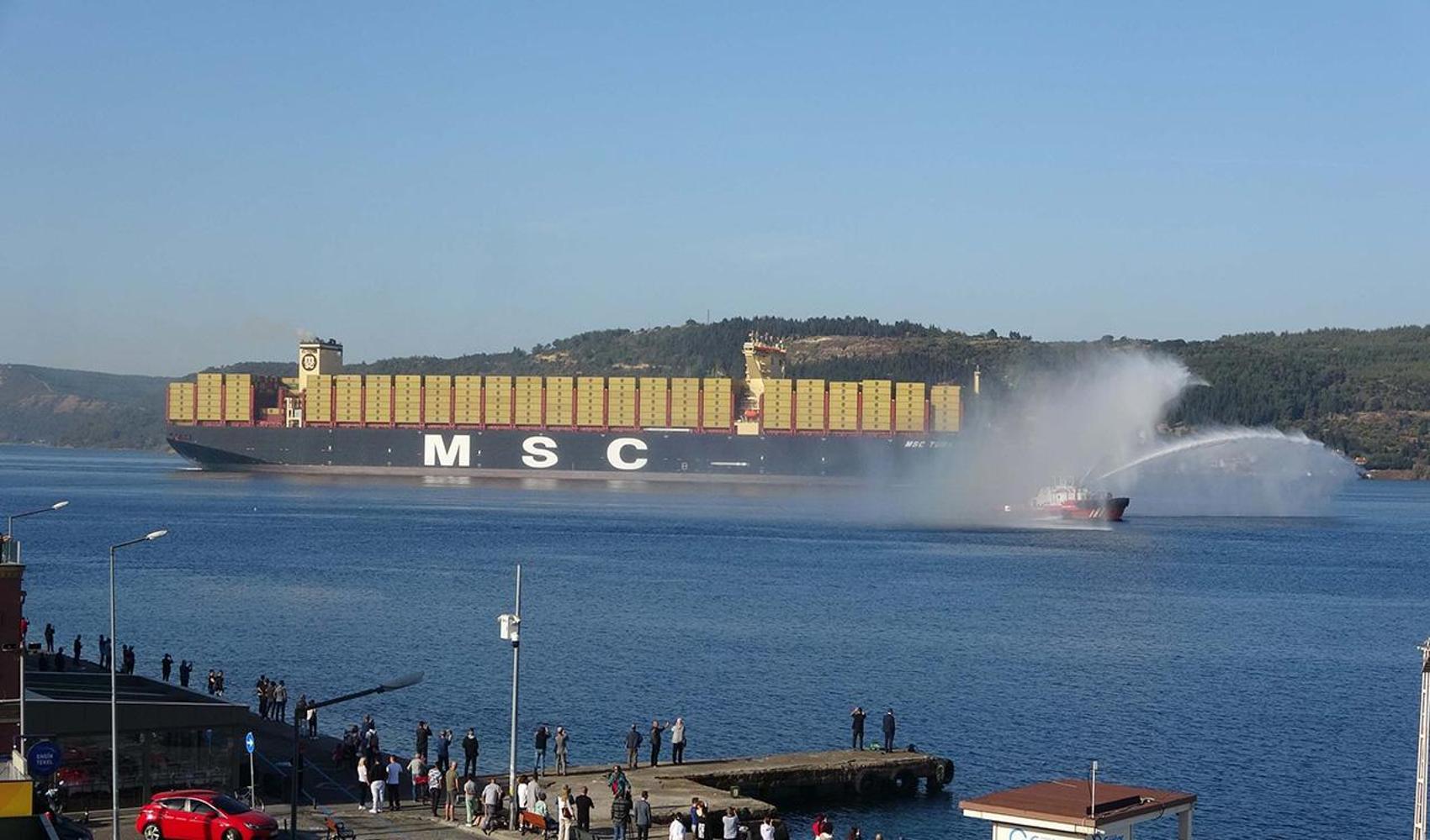 MSC suspends new container bookings to Novorossiysk following drone attack