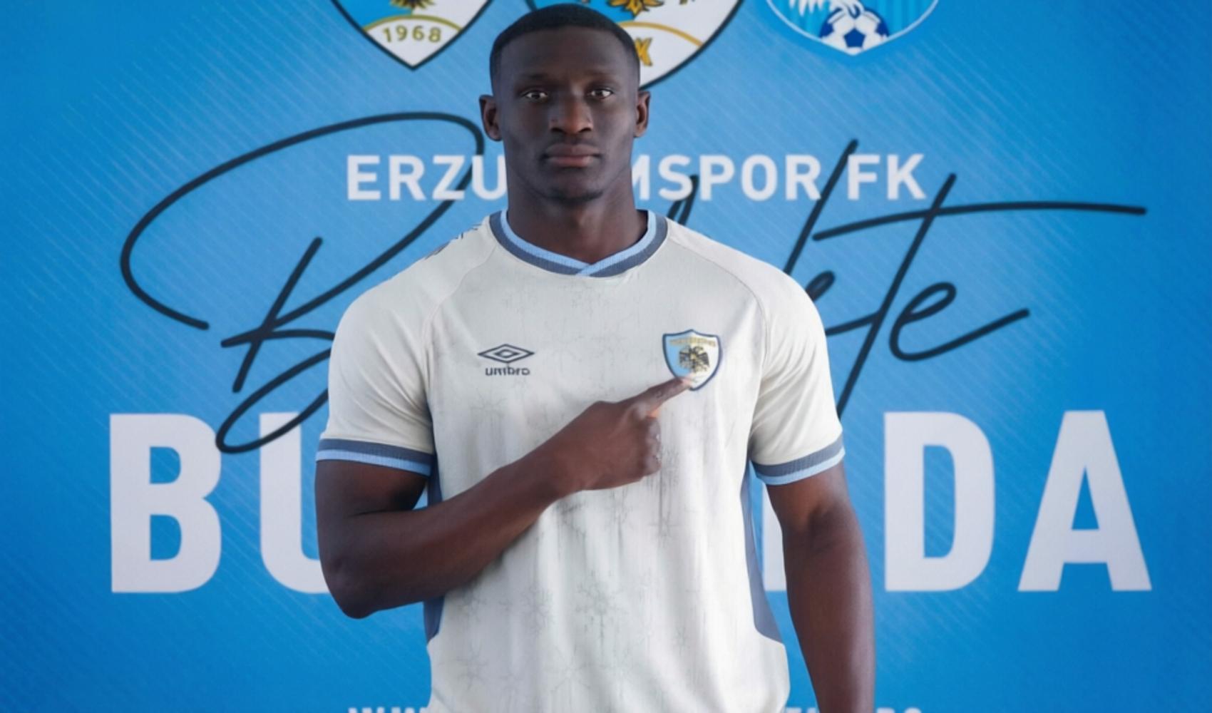 Erzurumspor FK, Fildişi Sahilli forvet Ibrahim Yalatif Diabate ile 1 yıllık sözleşme imzaladı