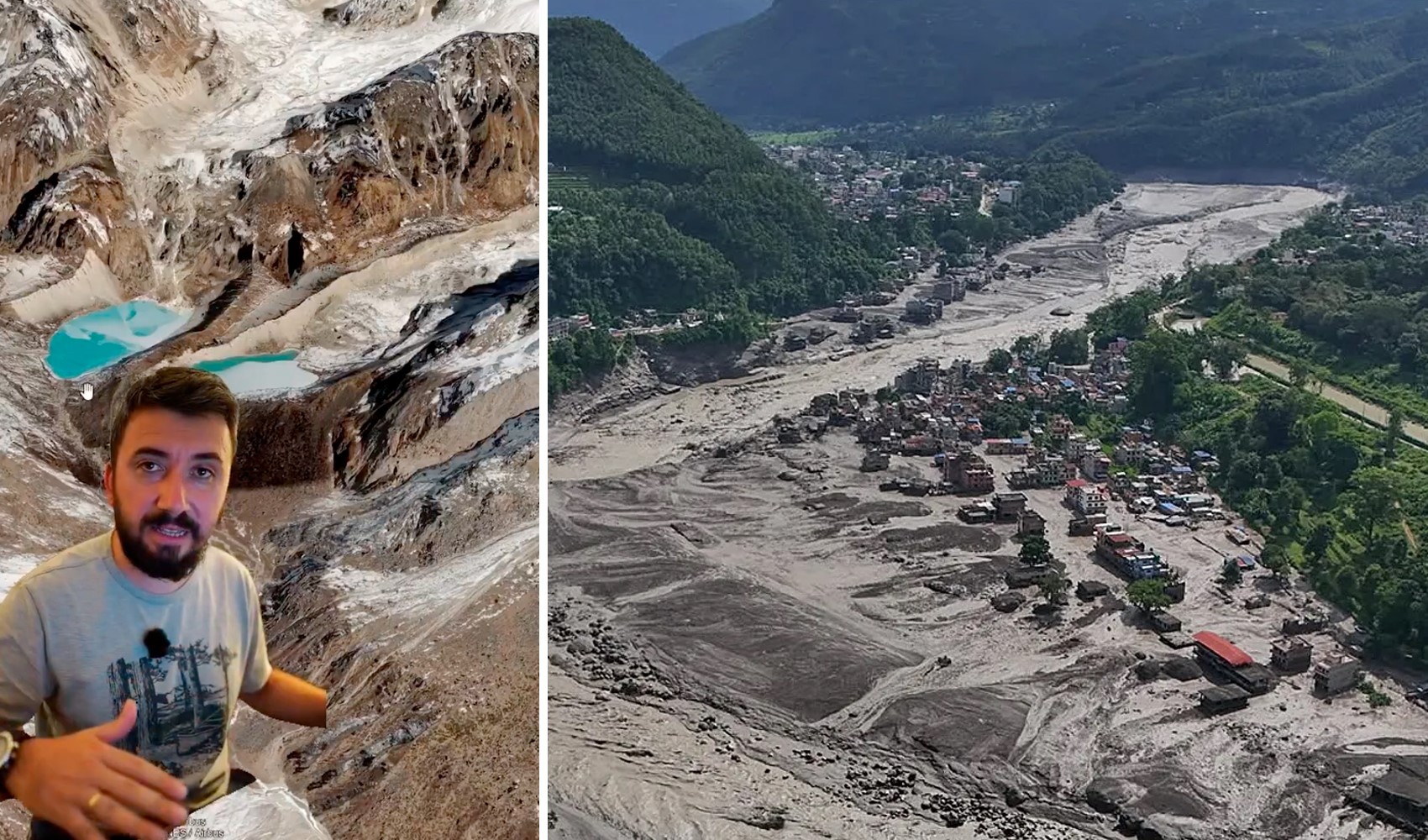 Nepal'deki sel felaketinin nedeni belli oldu
