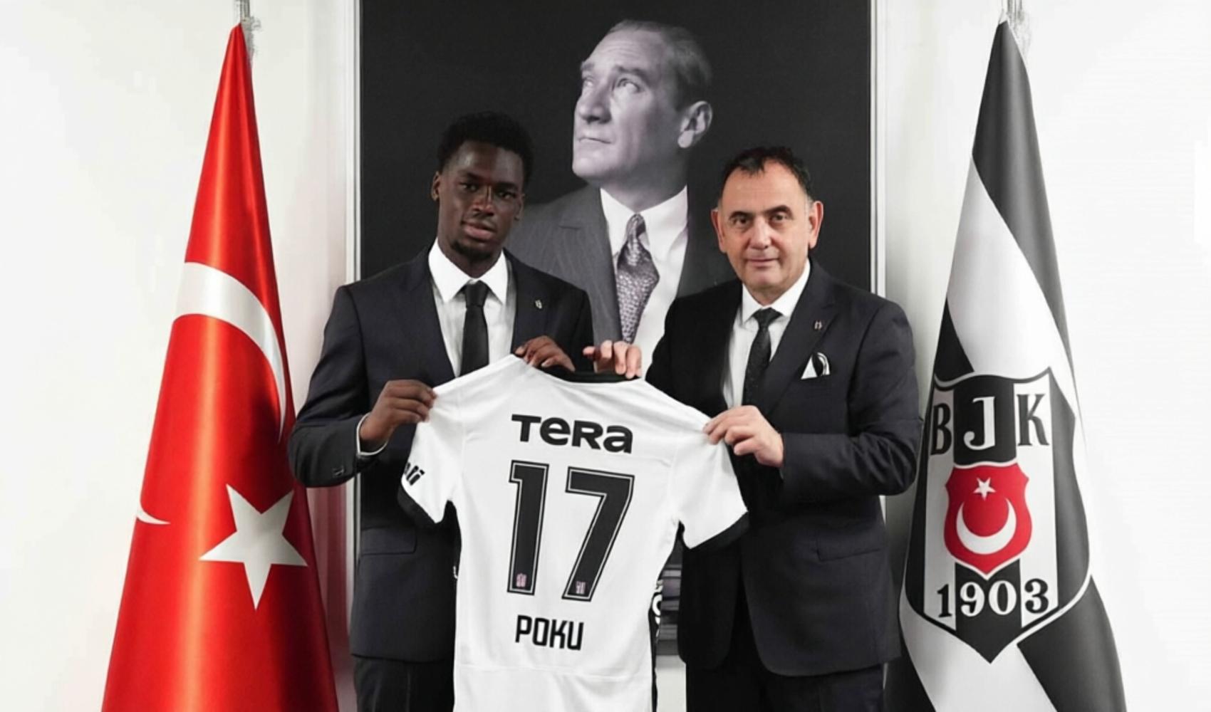 Beşiktaş, Ernest Poku’yu şarta bağlı satın alma opsiyonuyla kiraladı