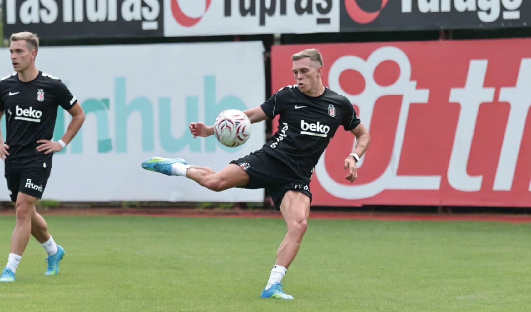 Trossard, Beşiktaş’ta ilk idmanına çıktı