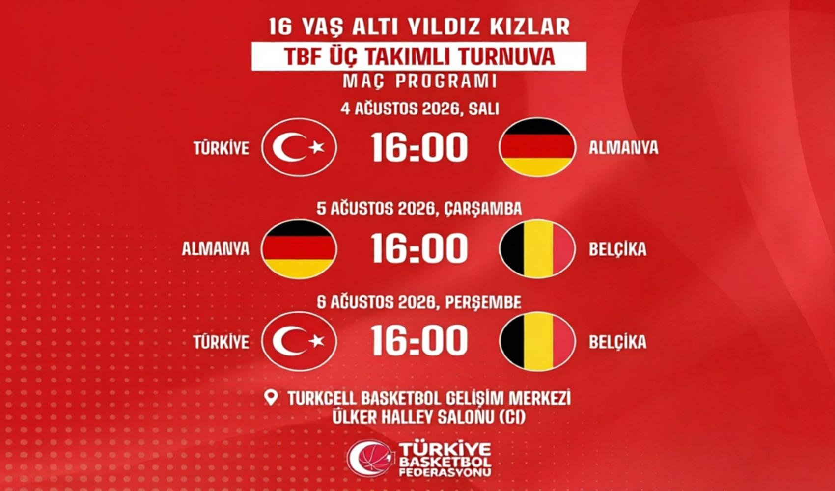 16 Yaş Altı Yıldız Kız Milli Takımı, Avrupa Şampiyonası hazırlığını İstanbul’daki turnuvada sürdürecek
