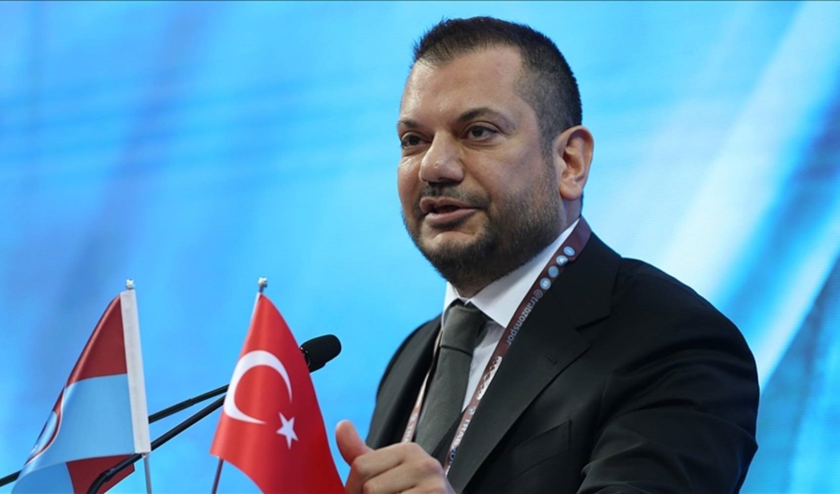 Trabzonspor Başkanı Ertuğrul Doğan'dan forvet açıklaması