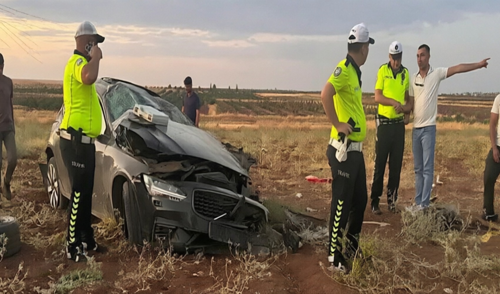 Suruç’ta kaza: Aynı aileden 9 yaralı