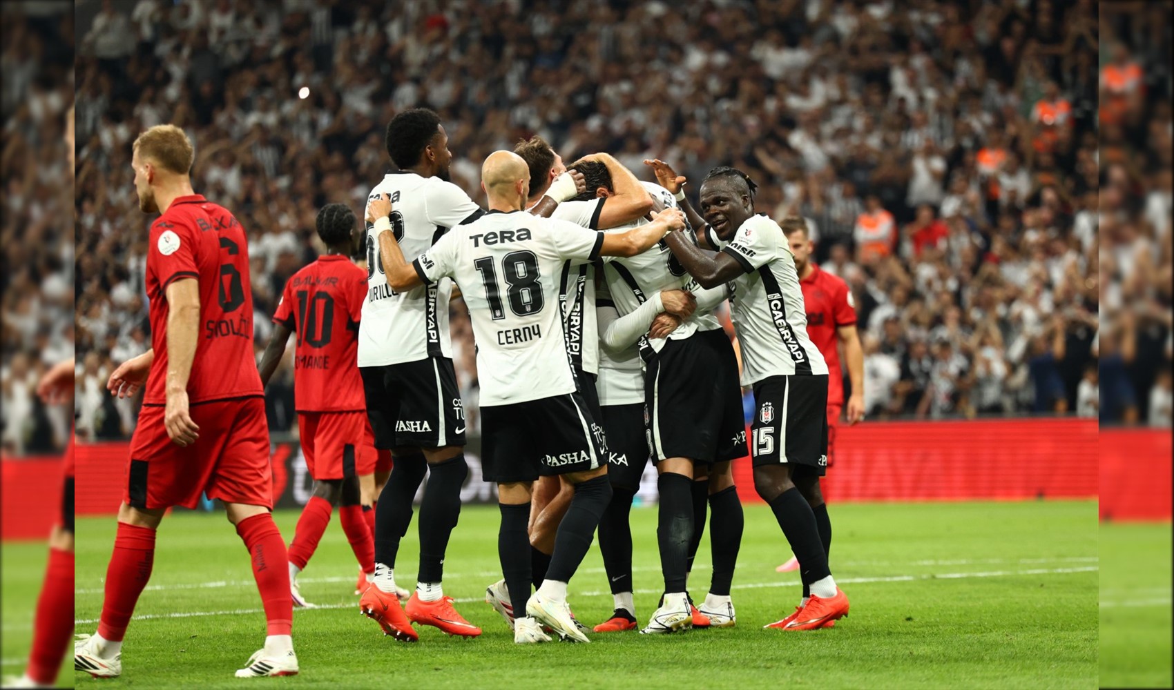 Beşiktaş'tan Çorum karşısında 6 gollü galibiyet