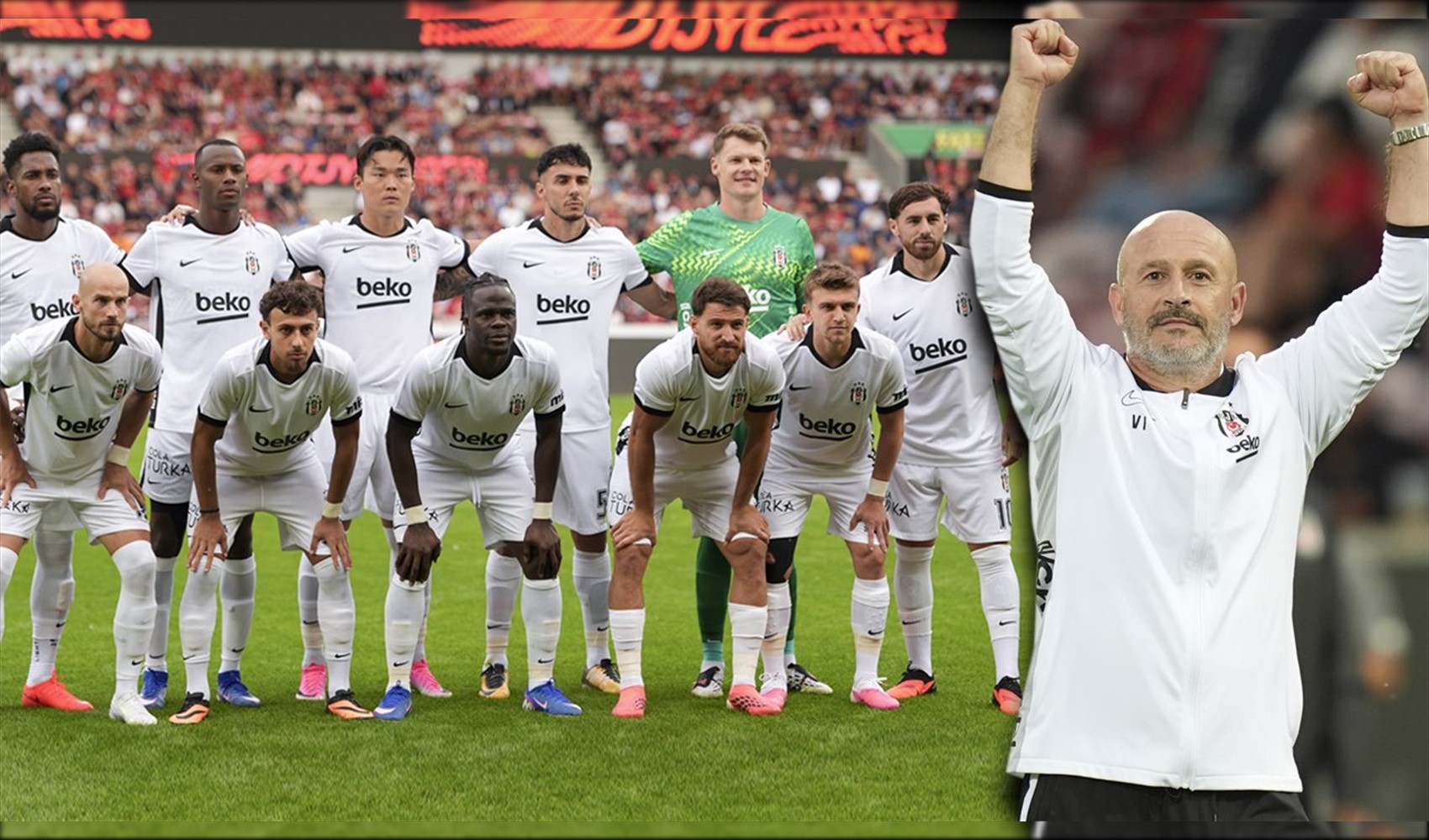 Beşiktaş, si delinea l'undici titolare prima della sfida con l'Hradec Kralove: decisione sui difensori centrali all'ora della partita