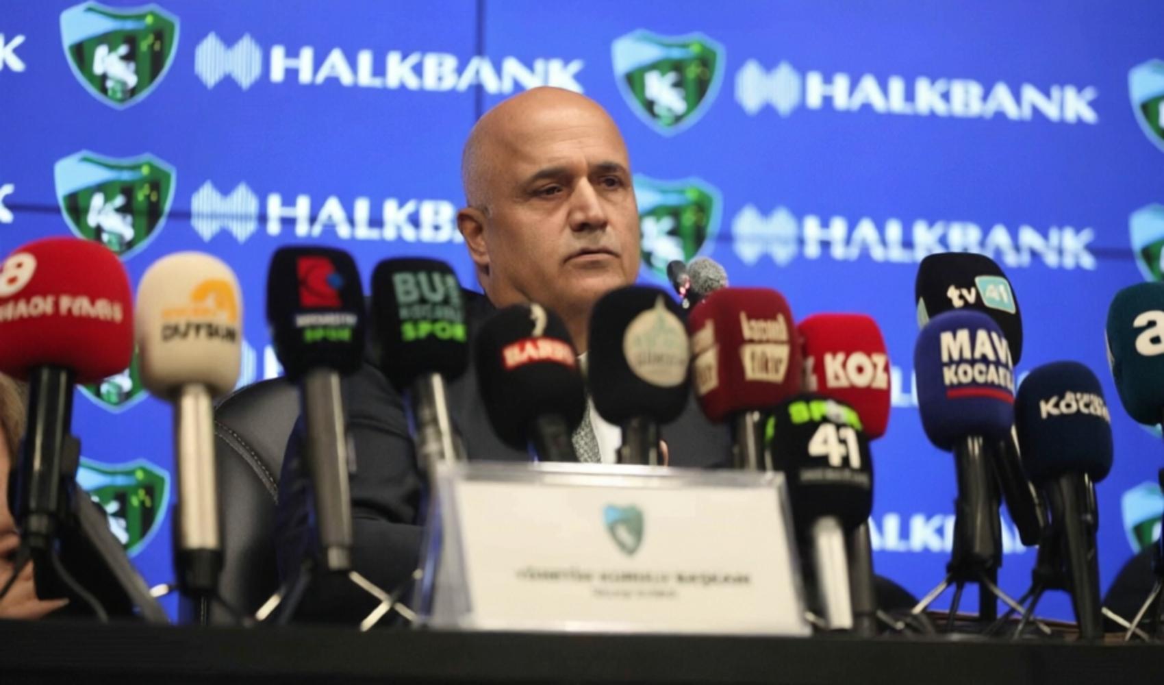 Kocaelispor Başkanı Recep Durul’dan sanayicilere destek çağrısı: Lisans alamazsak transfer yasağı sürecek