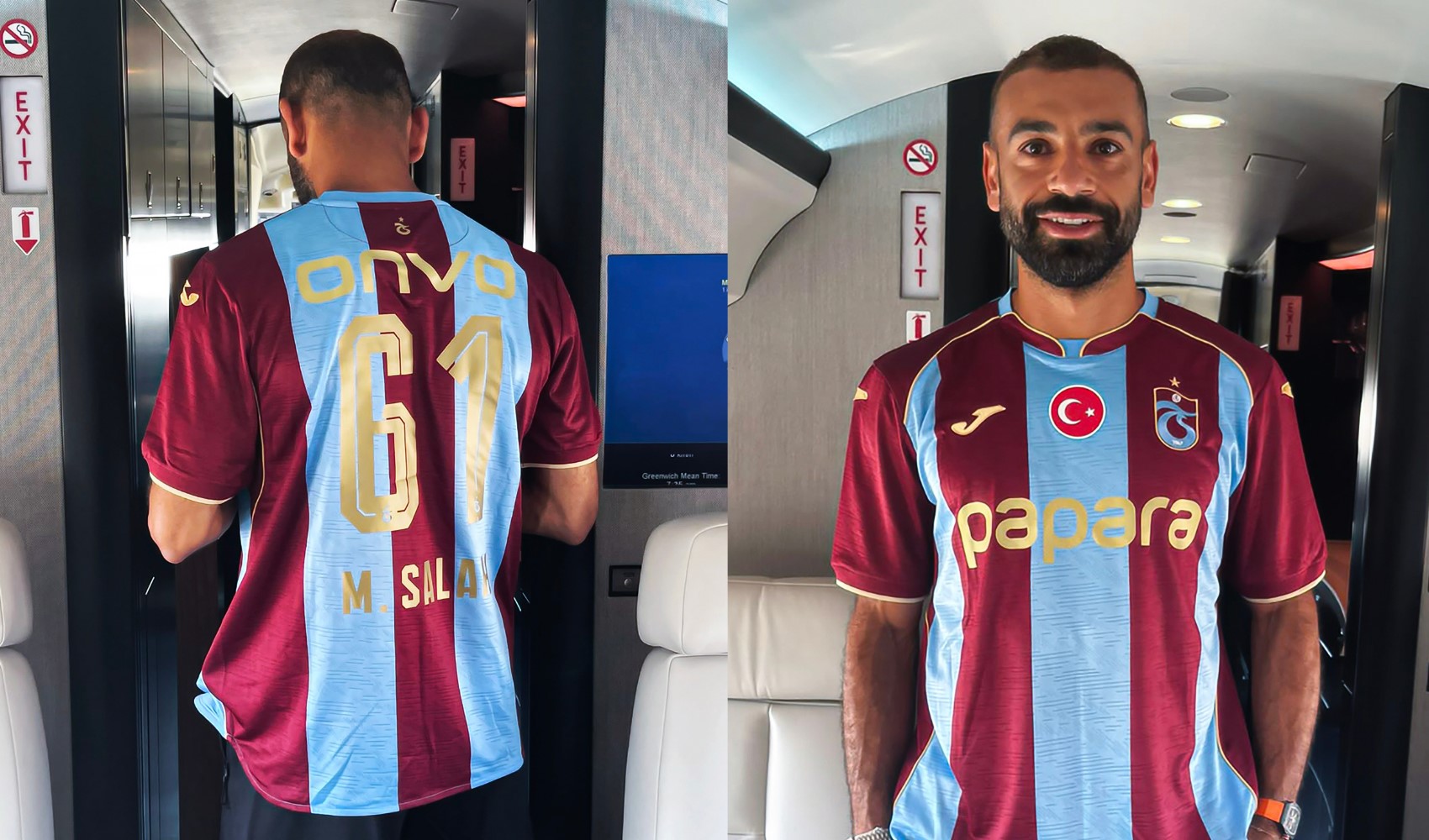 Salah formayı giydi: Trabzonspor'dan paylaşım geldi