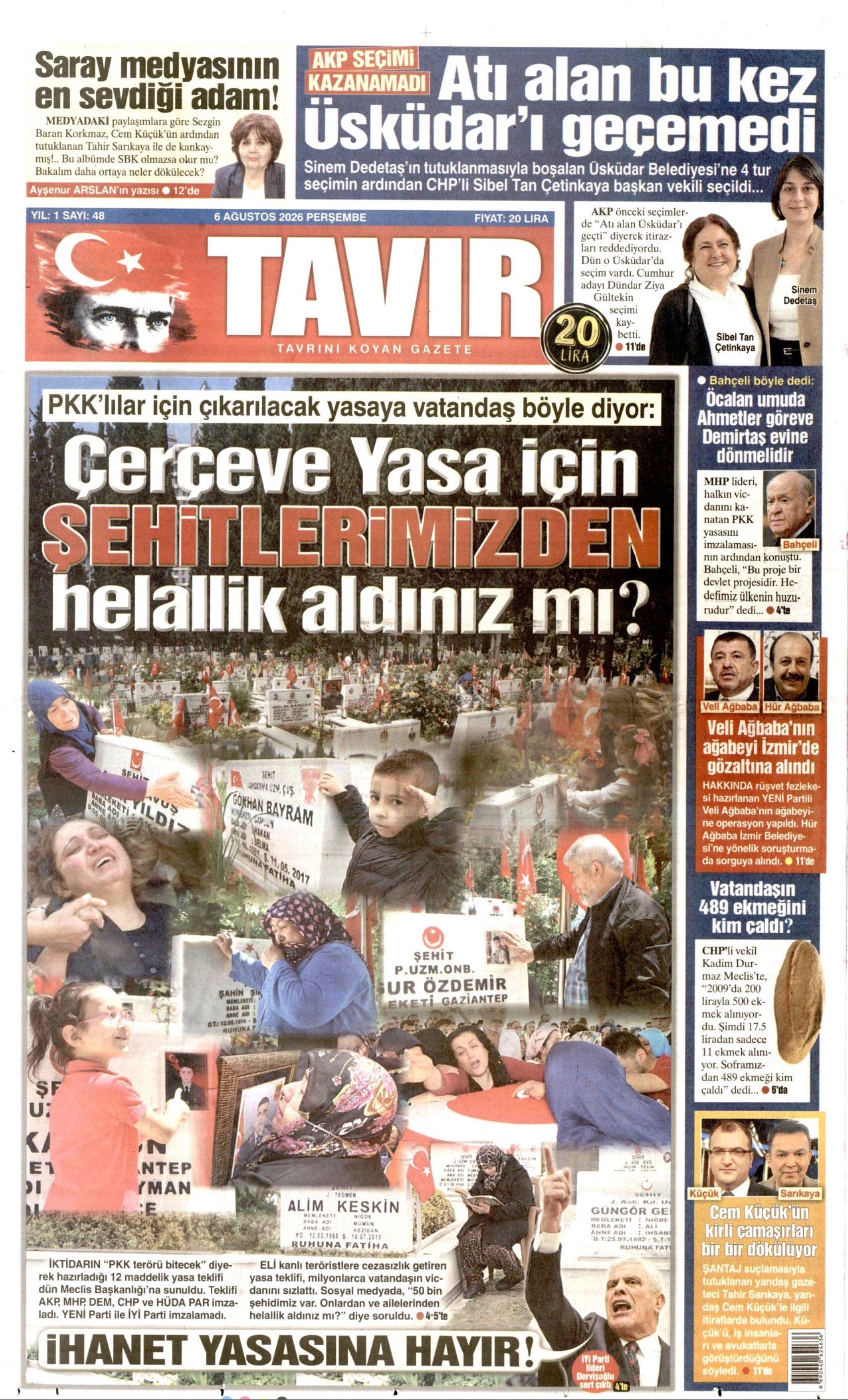 Gazeteler çerçeve yasayı nasıl gördü? (6 Ağustos 2026 gazete manşetleri)