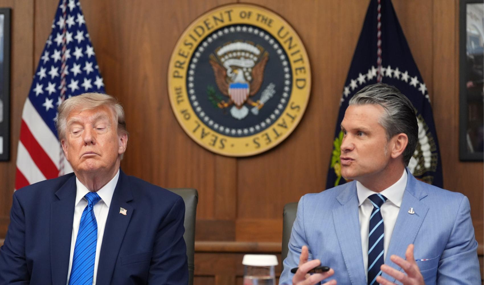 Trump-Hegseth hattında İran gerilimi iddiası