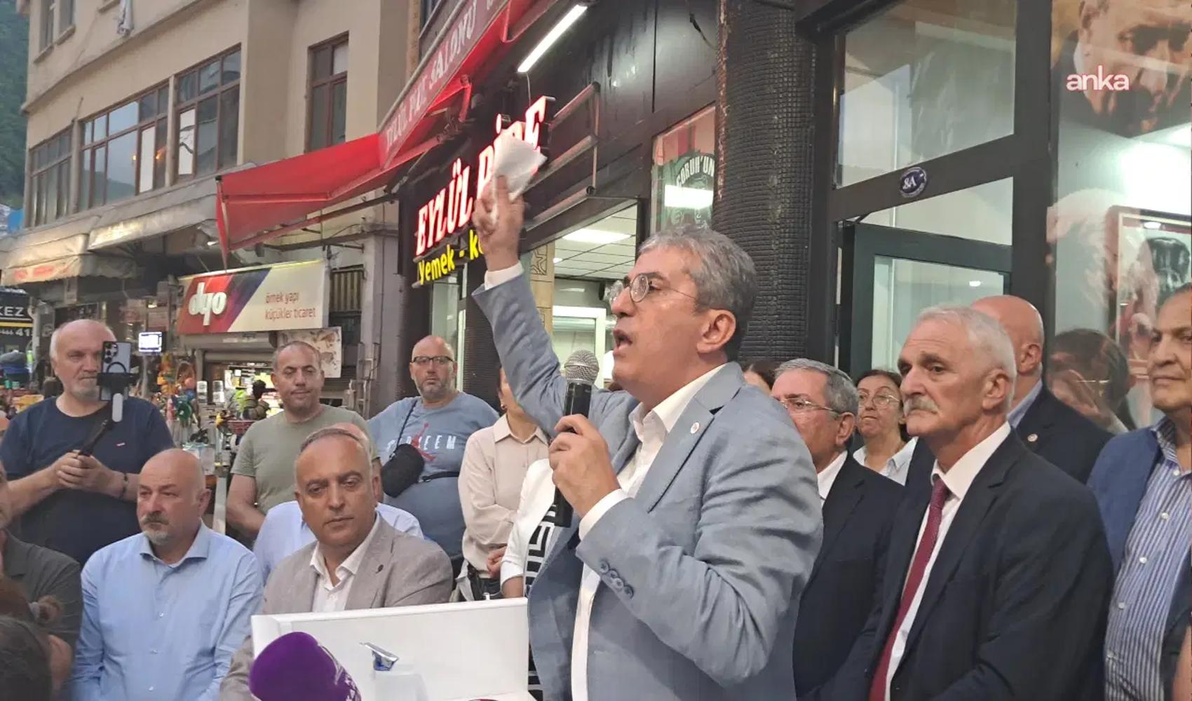 Message électoral de Gökhan Günaydın à Borçka : « Qu'ils ne fuient pas les urnes »