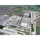 Ford Otosan üretim tesislerinin havadan görünümü.