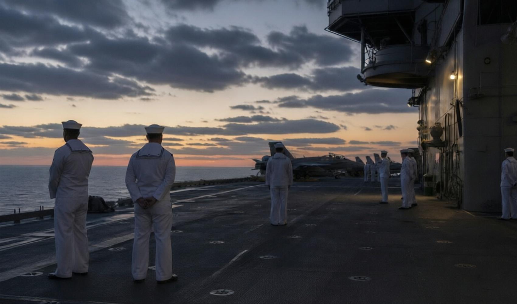 Warnung von Familien zur psychischen Gesundheit von Personal mit verlängerter Dienstzeit auf der USS Abraham Lincoln