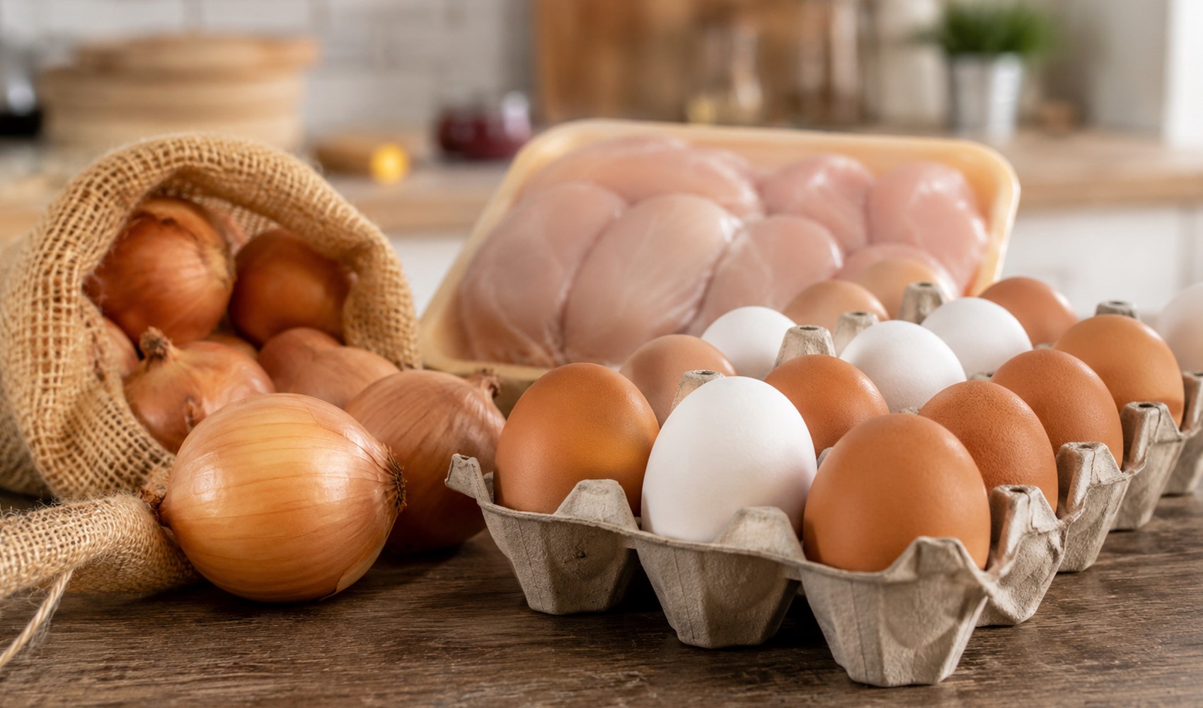 The cycle of price hikes in the kitchen never stops: Onions last month, eggs this month!