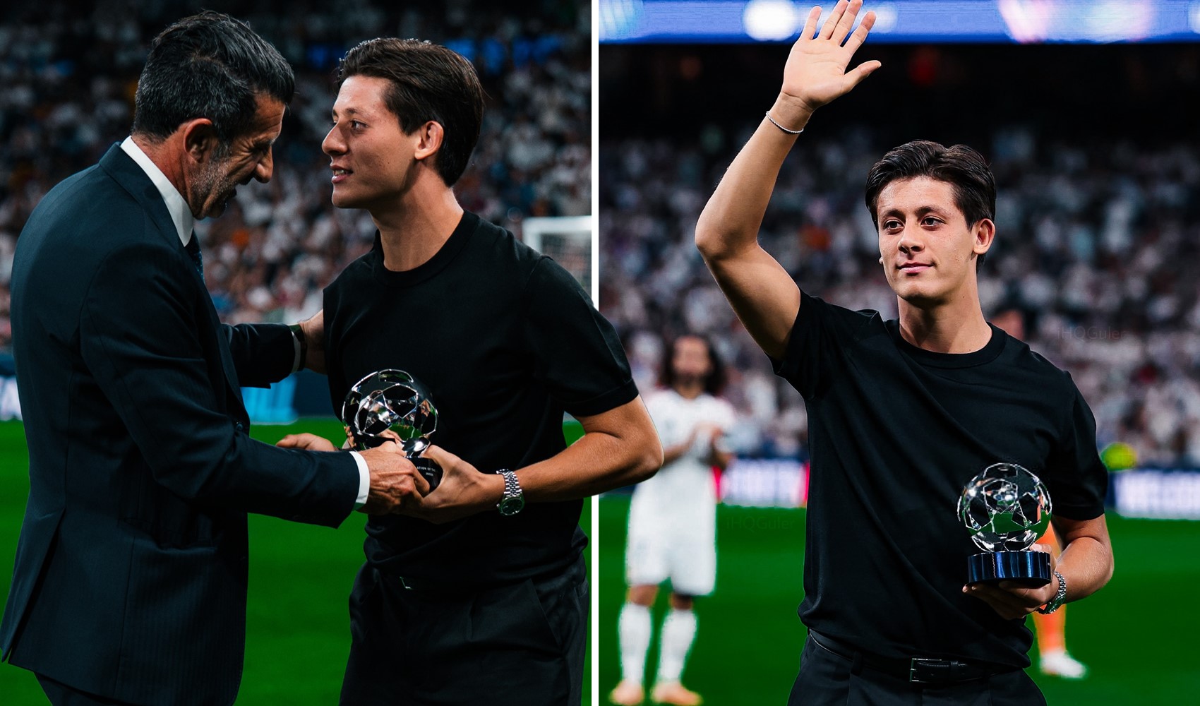 The price of the watch Arda Güler wore at the awards ceremony becomes a hot topic on social media
