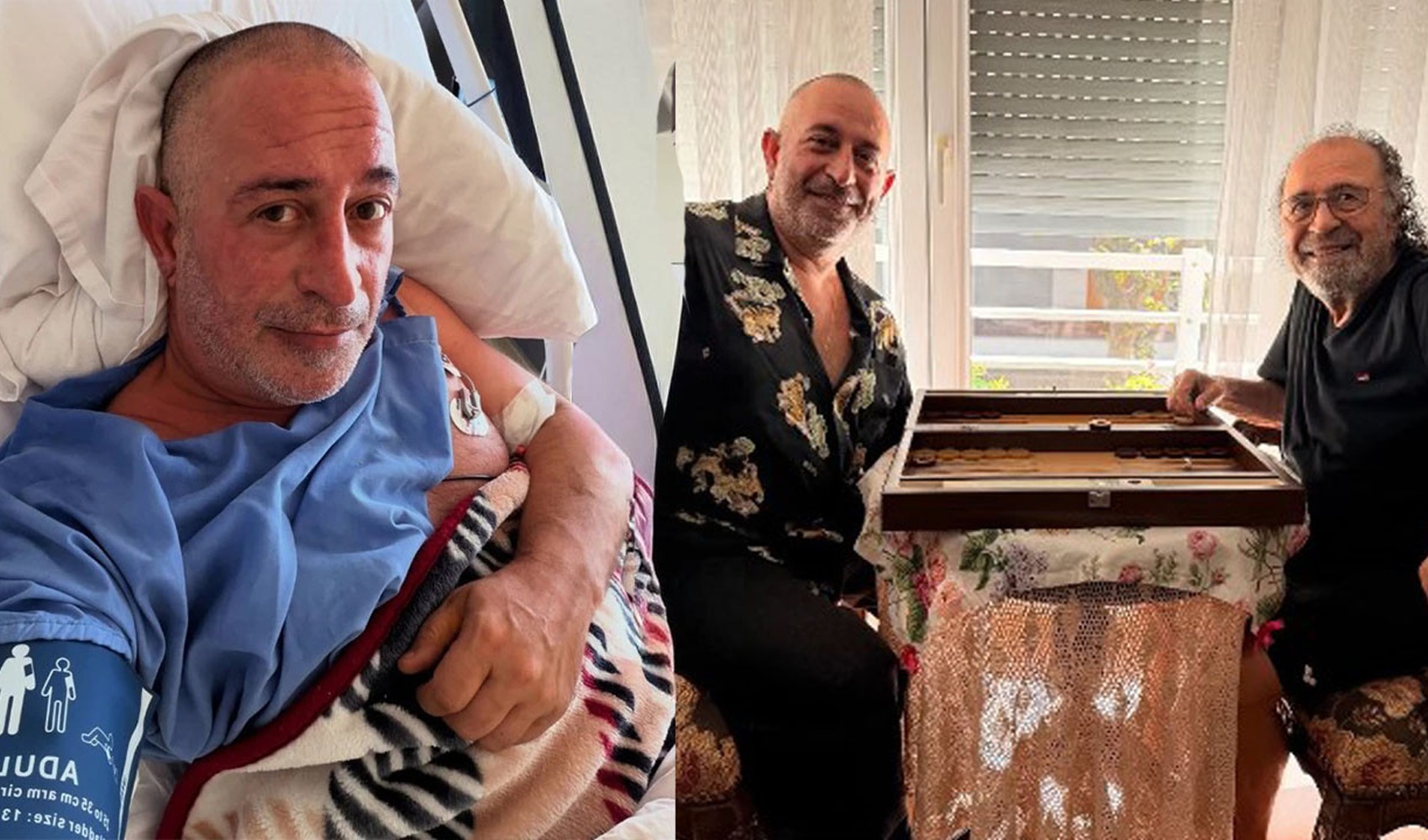 Cem Yılmaz condivide una partita a backgammon con suo padre
