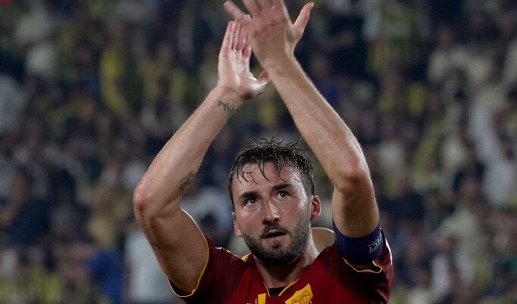 Roma'nın golünü atan Bryan Cristante: Başımız dik şekilde eve dönüyoruz