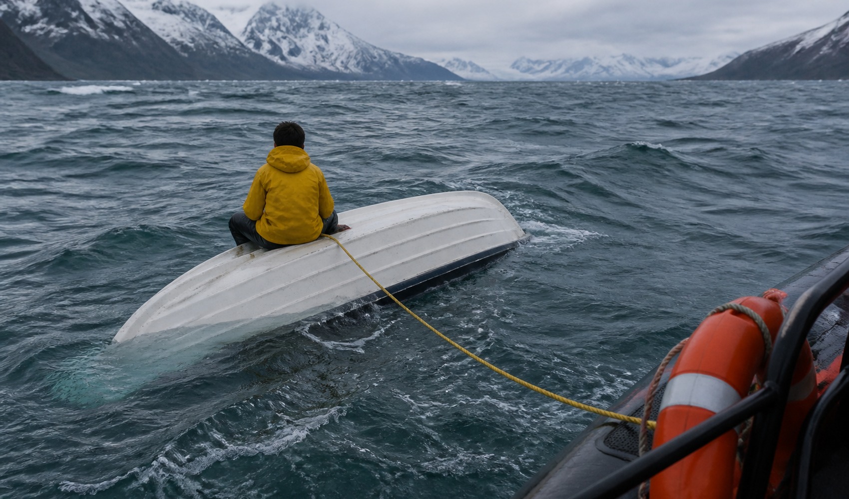 15-Jähriger überlebt zwei Tage auf gekentertem Boot vor Alaska