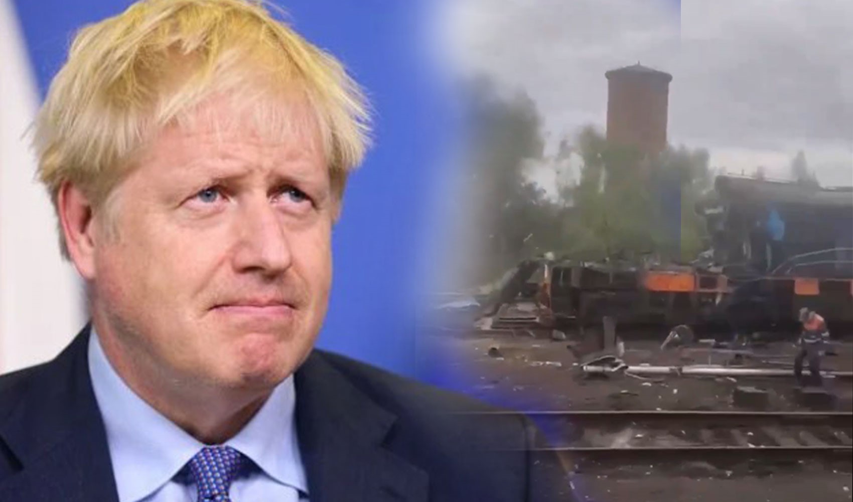 Russia strikes station passed by train carrying former UK PM Johnson: He escaped by minutes