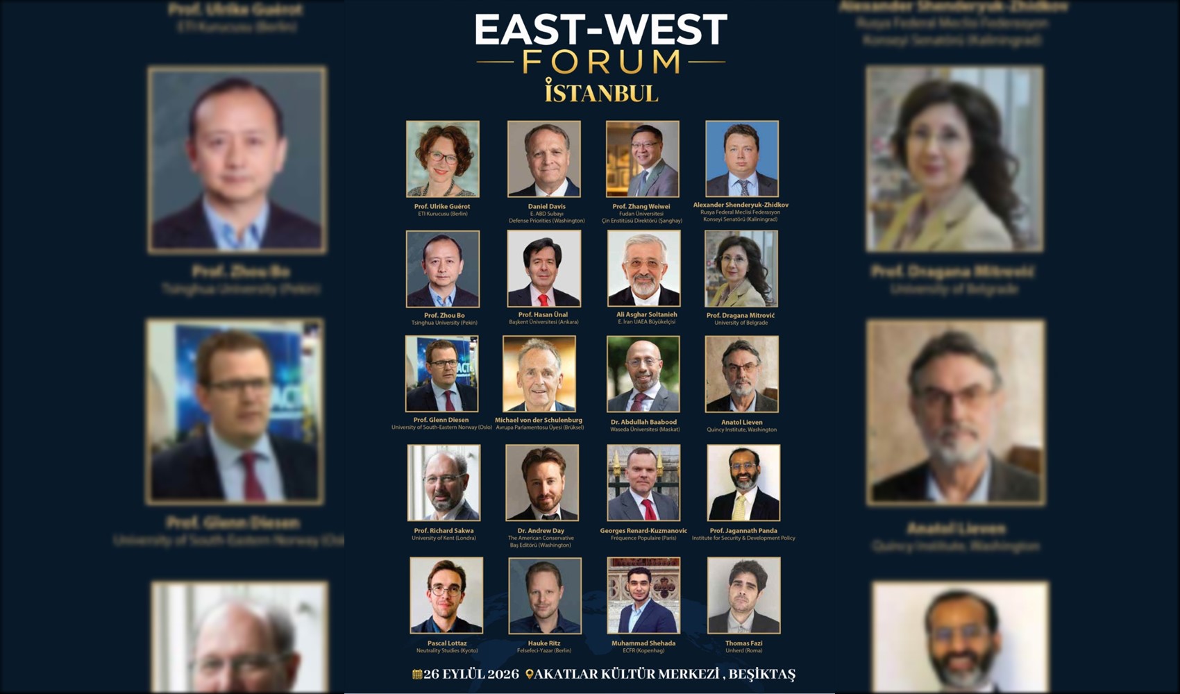 Oriente y Occidente se reúnen en la misma mesa en Estambul