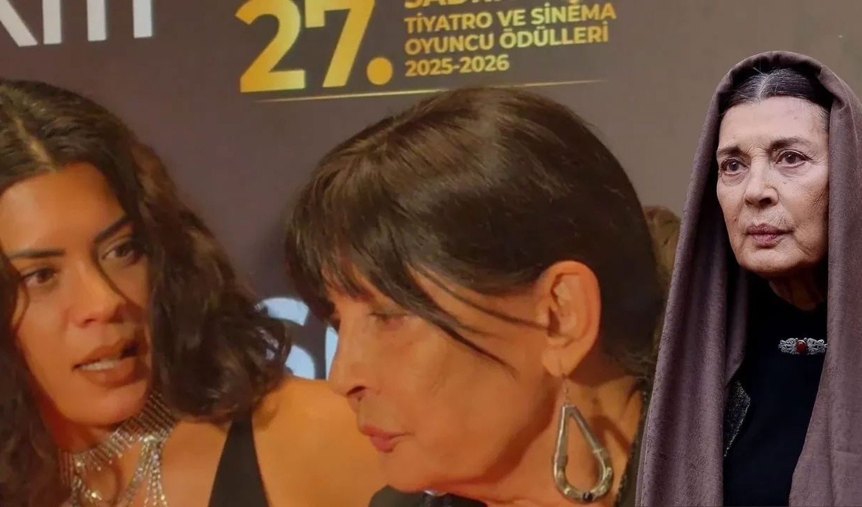 L'actrice Şerif Sezer a fait un malaise lors de la soirée des prix Sadri Alışık