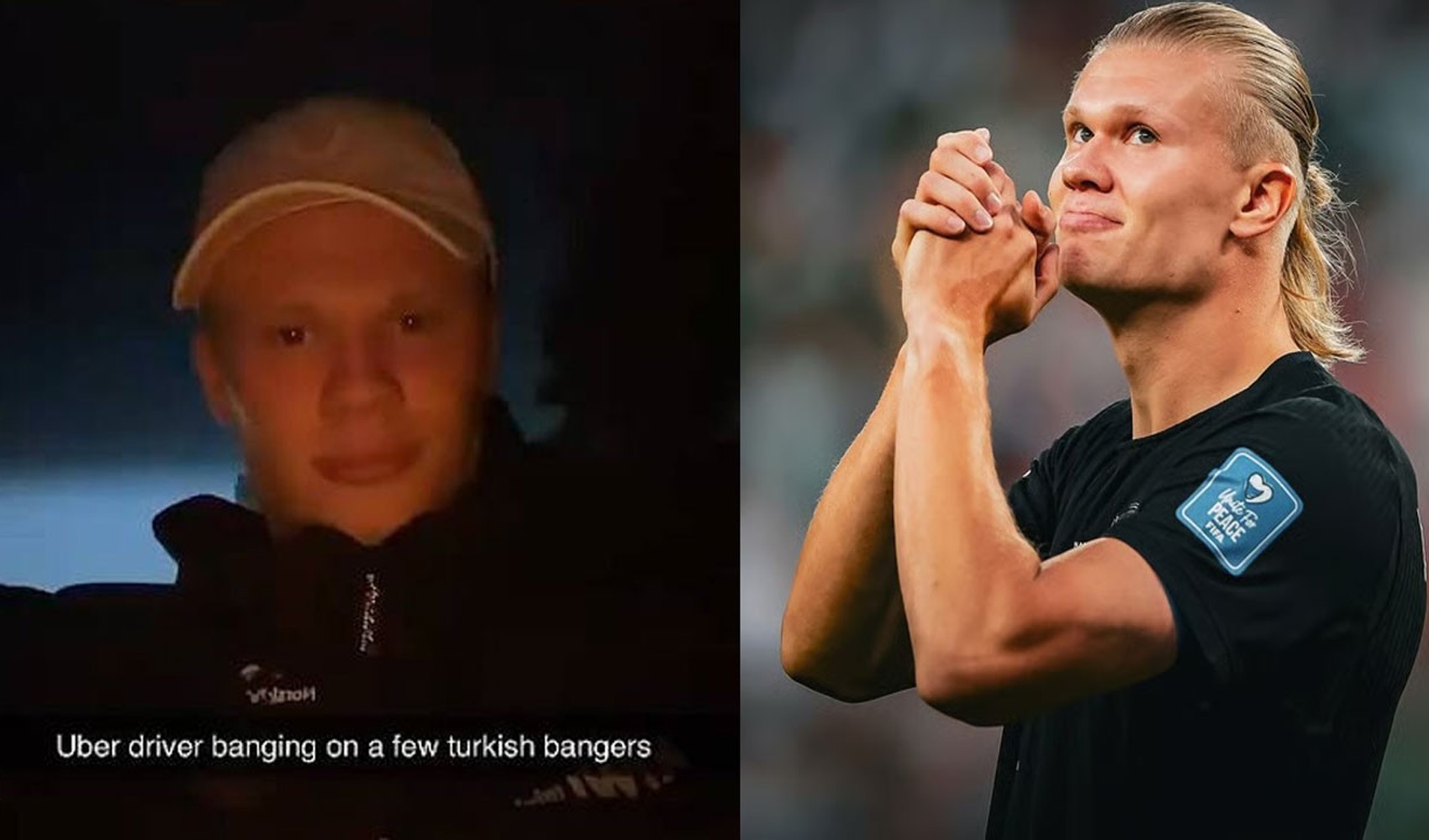 Erling Haaland teilt Lvbel C5s Song „Tak Tak Tak“: Große Aufmerksamkeit bei türkischen Fans