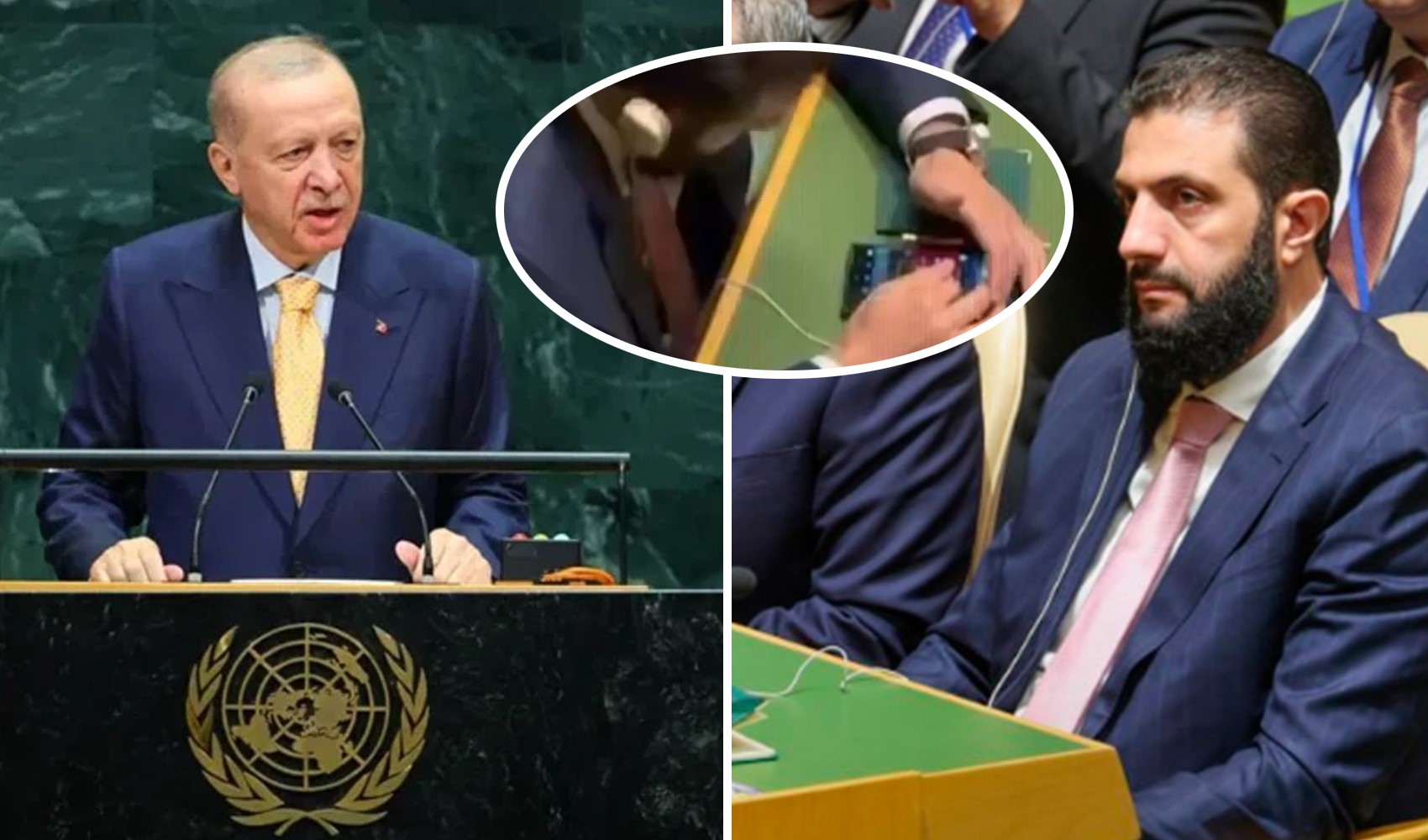 Aufsehenerregender Moment bei der UN: Şara scrollt während Erdoğans Rede durch Videos