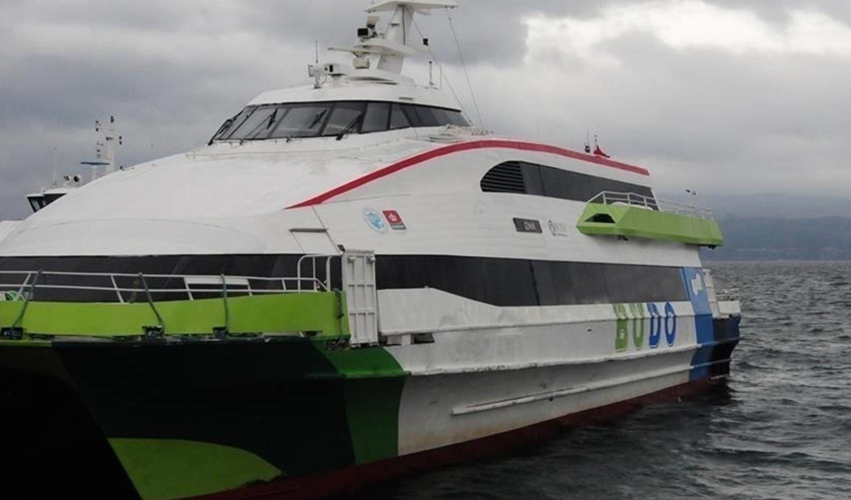 Marmara’da olumsuz hava deniz ulaşımını etkiledi: BUDO’nun 8 seferi iptal edildi
