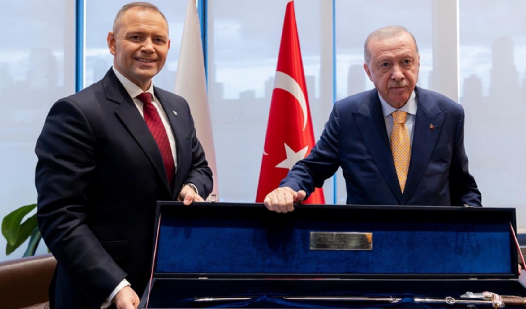 Notable gift from Polish leader to Erdoğan