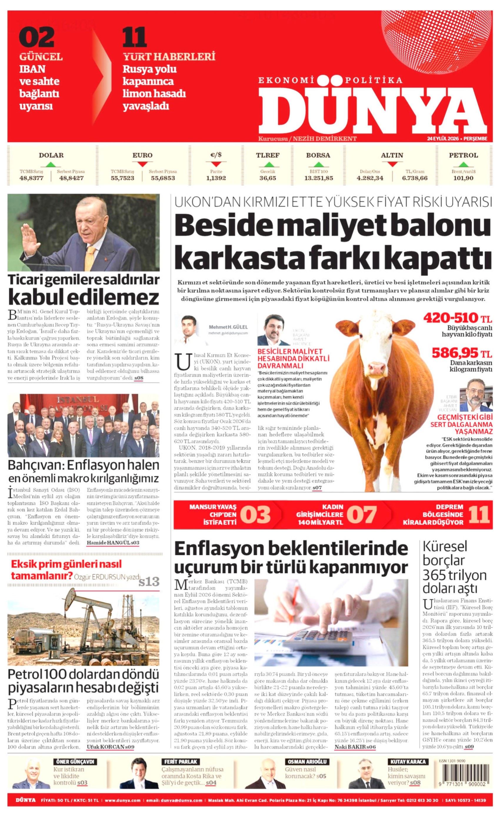 Gazeteler Mansur Yavaş'ın CHP'den istifasını nasıl gördü? (24 Eylül 2026 gazete manşetleri)