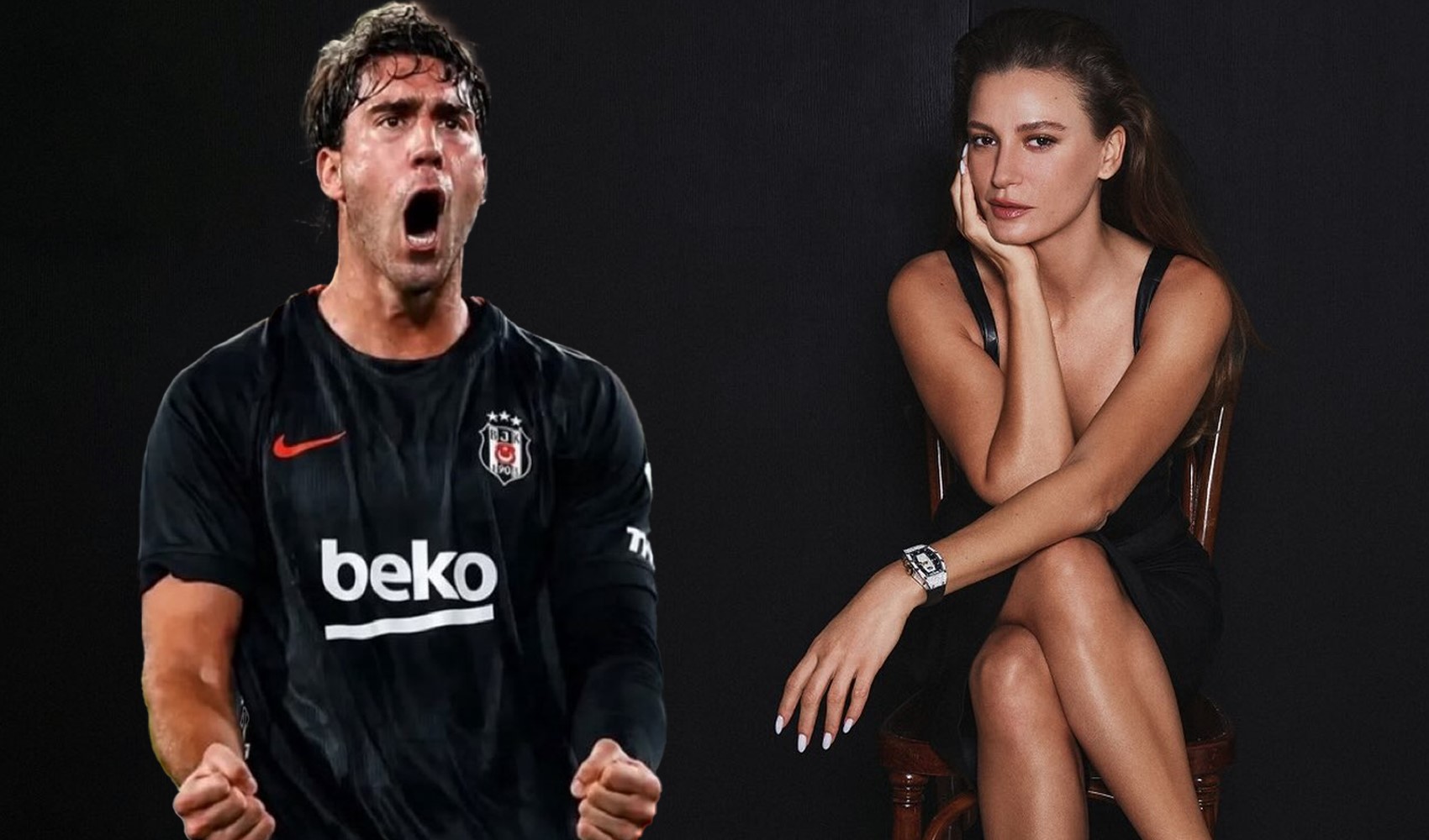 Vlahovic, Serenay Sarıkaya’nın aylar önceki paylaşımını beğendi