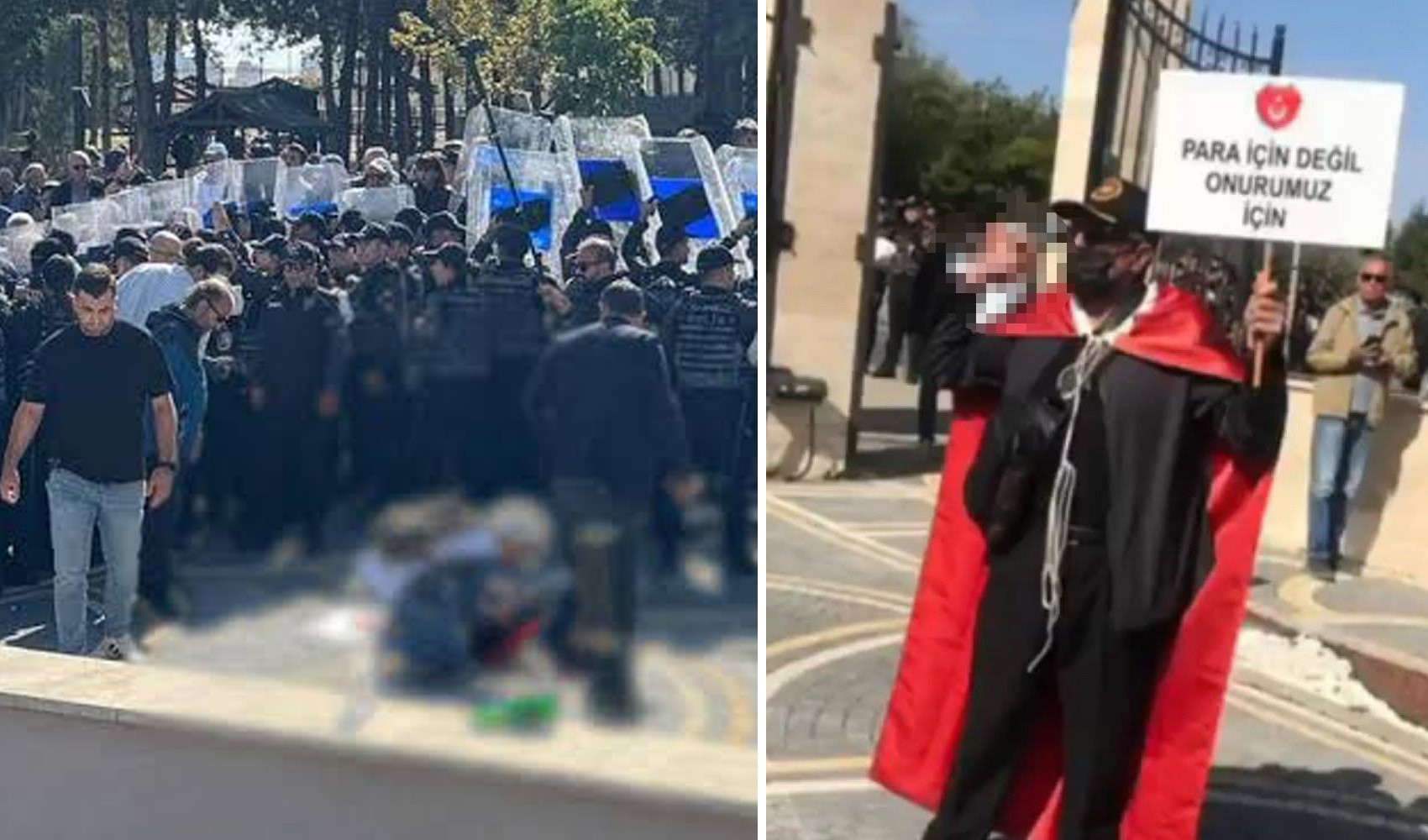 AYM önündeki emekli eyleminde yaşamına son veren emekli polis Ali Şekeroğlu’nun son paylaşımları ortaya çıktı