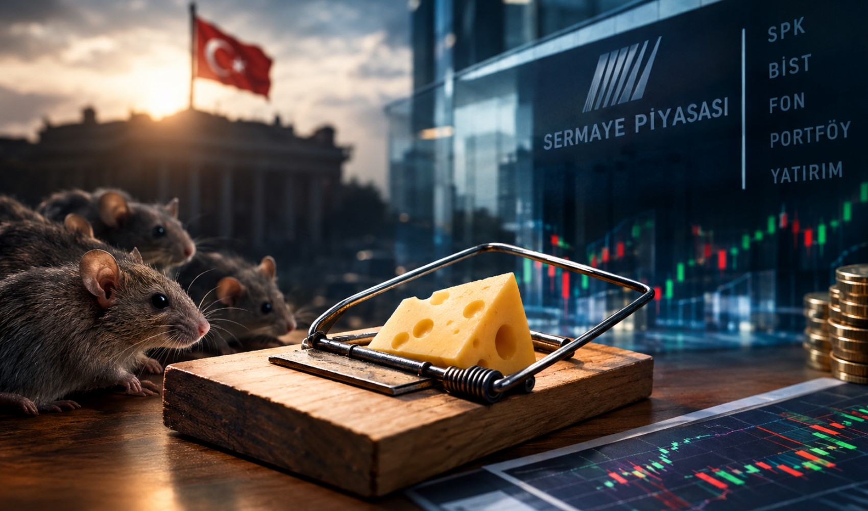 Peynir artık fare kapanında değil