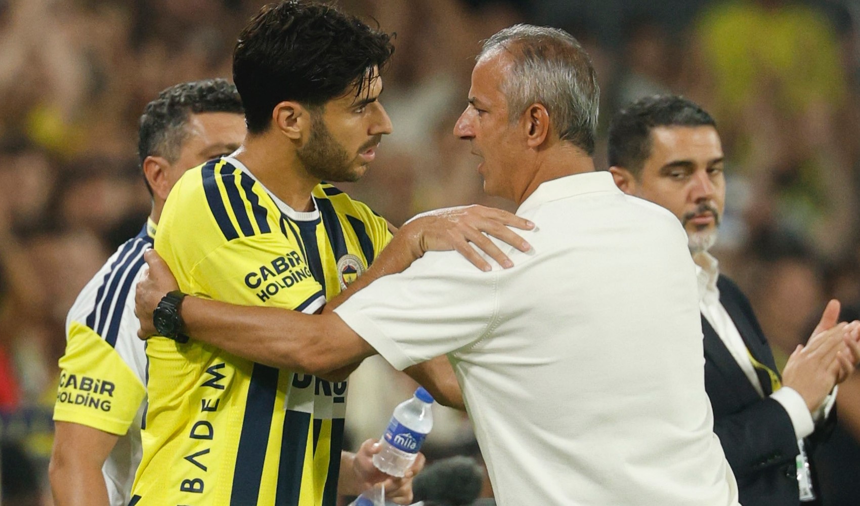İsmail Kartal ile Asensio arasında özel görüşme