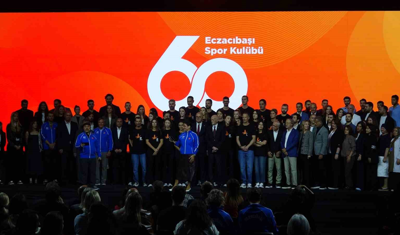 Eczacıbaşı Spor Kulübü 60. yılını kutladı, yeni sezon hedefini şampiyonluk olarak açıkladı