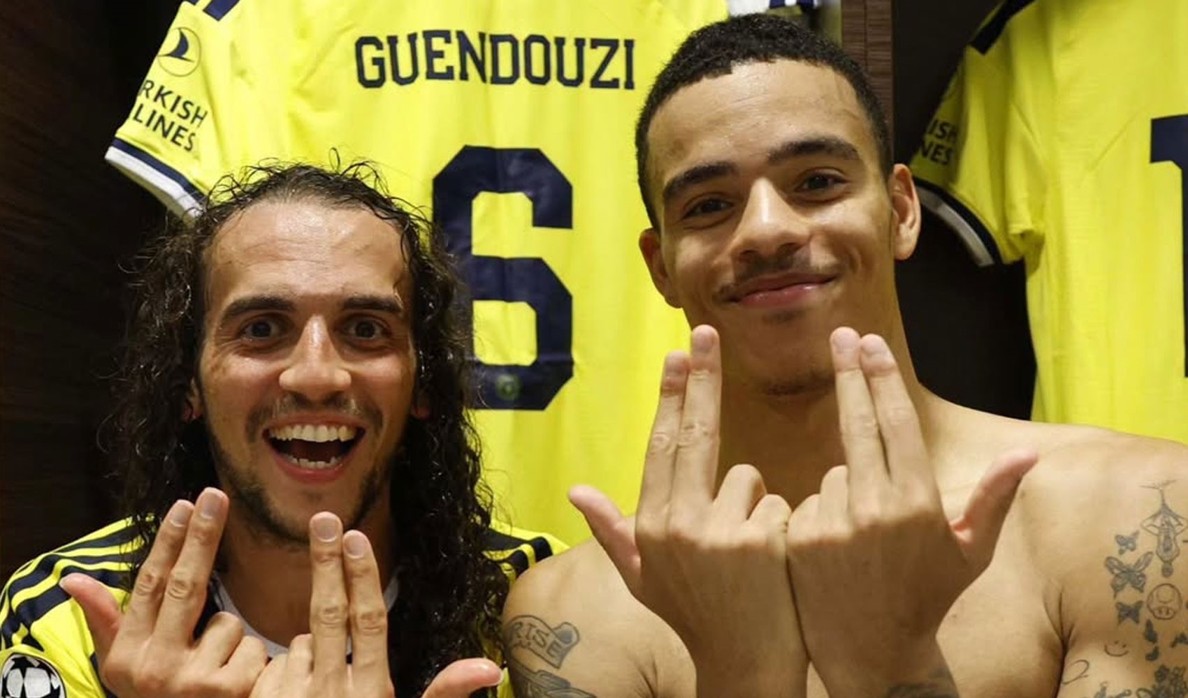 UEFA'dan Guendouzi ve Greenwood'a soruşturma!