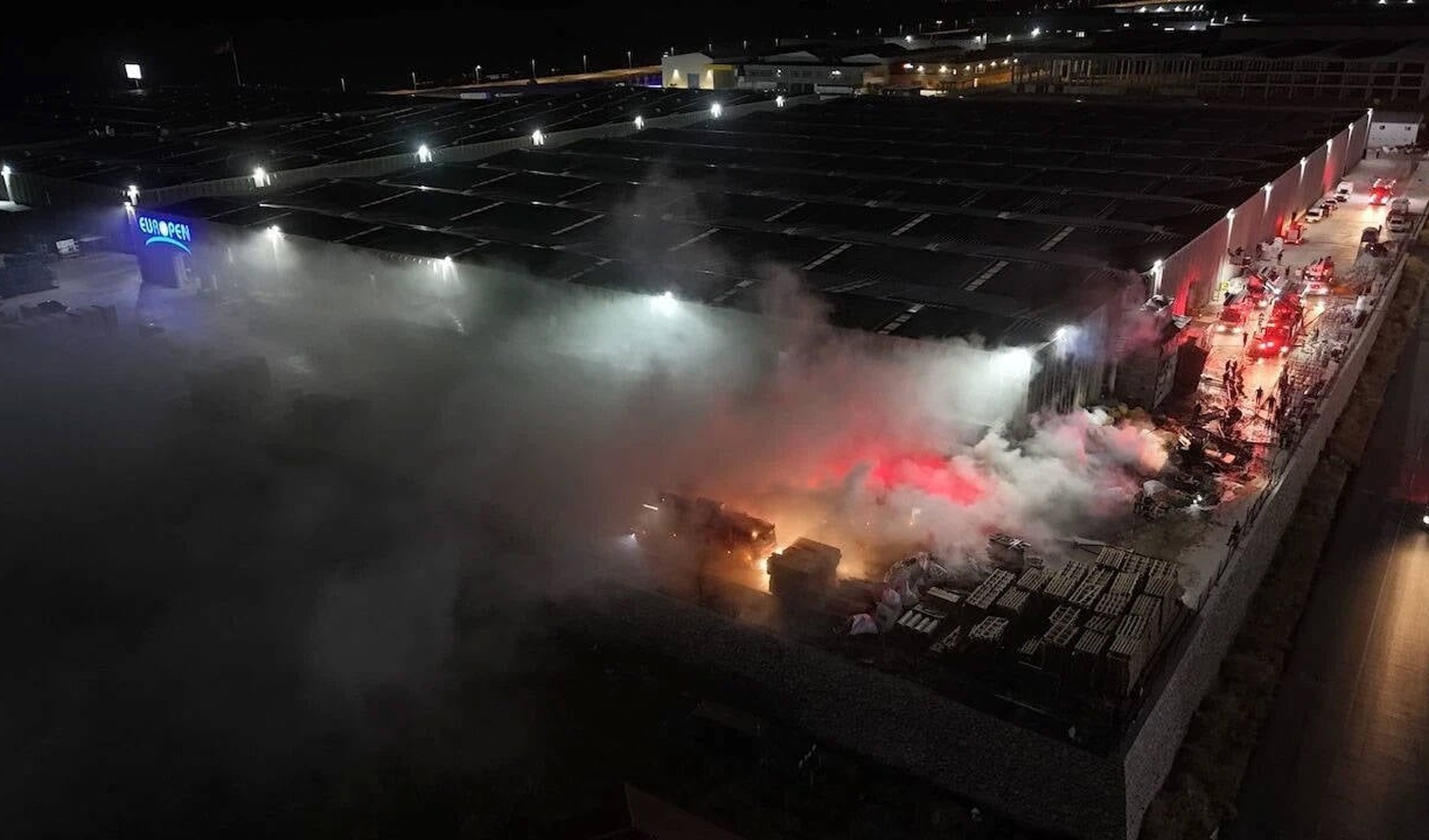Fire at AKP deputy's factory