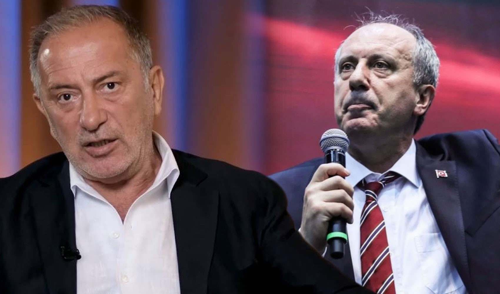 Fatih Altaylı Muharrem İnce'yi engelledi