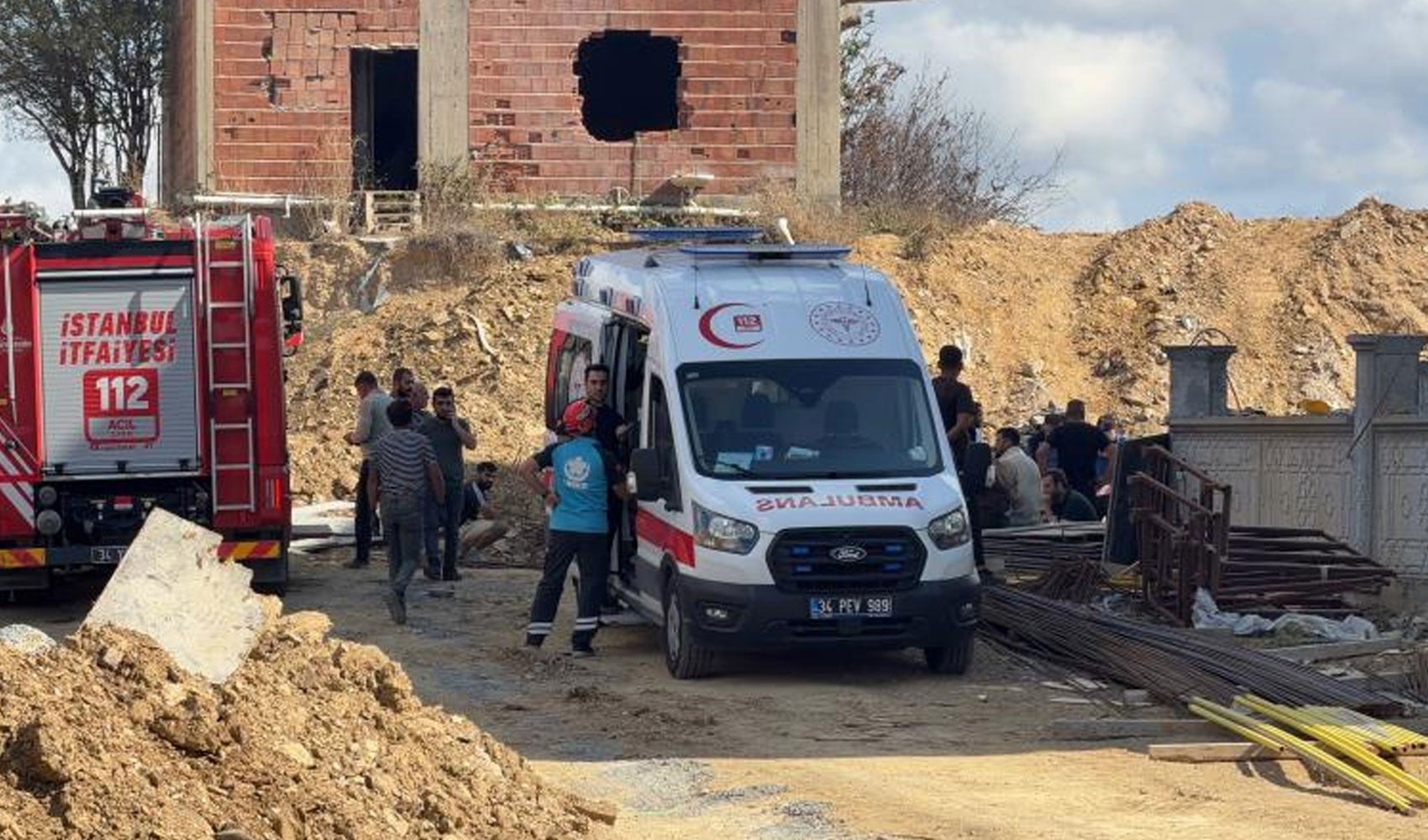 Başakşehir’de inşaatta göçük: 1 işçi hayatını kaybetti