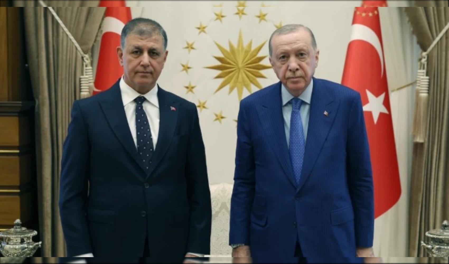 Cumhurbaşkanı Erdoğan, Cemil Tugay’ı kabul etti