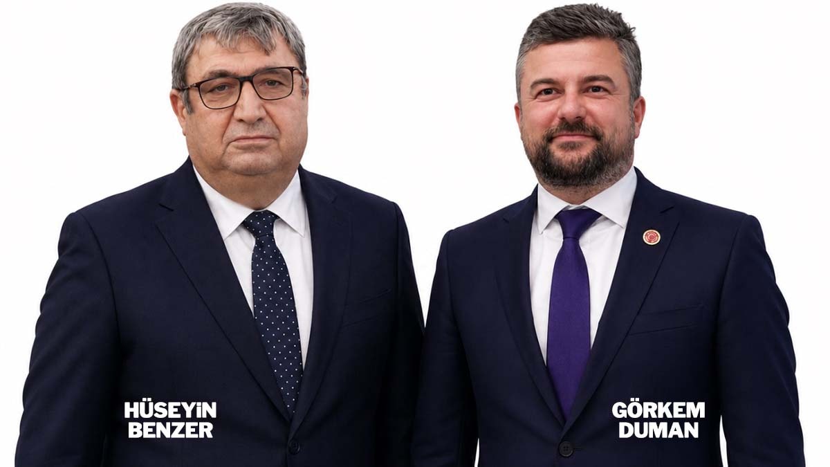 Hüseyin Benzer ve Görkem Duman’ın birlikte yer aldığı görsel.