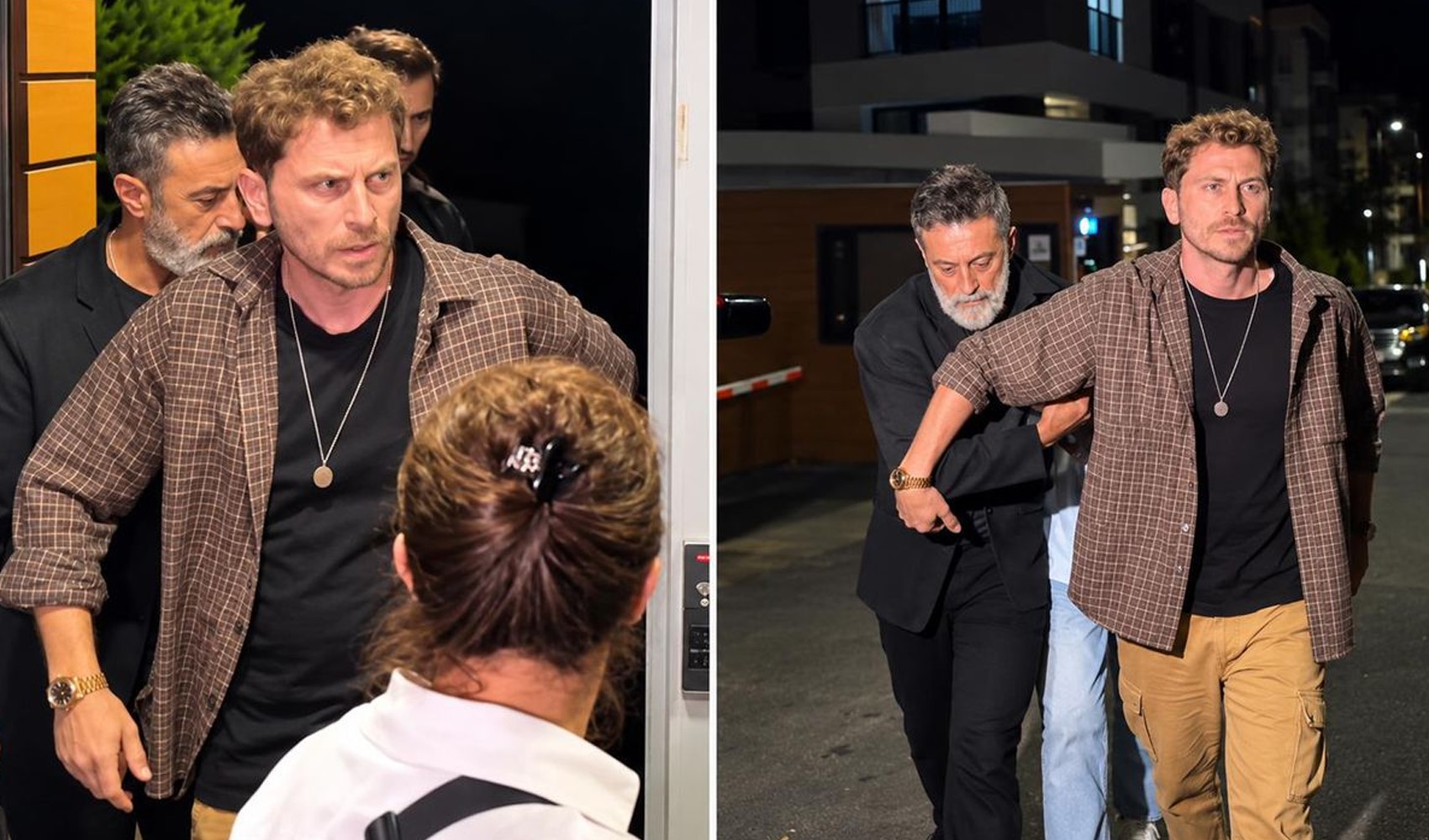 Eren Vurdem shields Serhat Kılıç's girlfriend